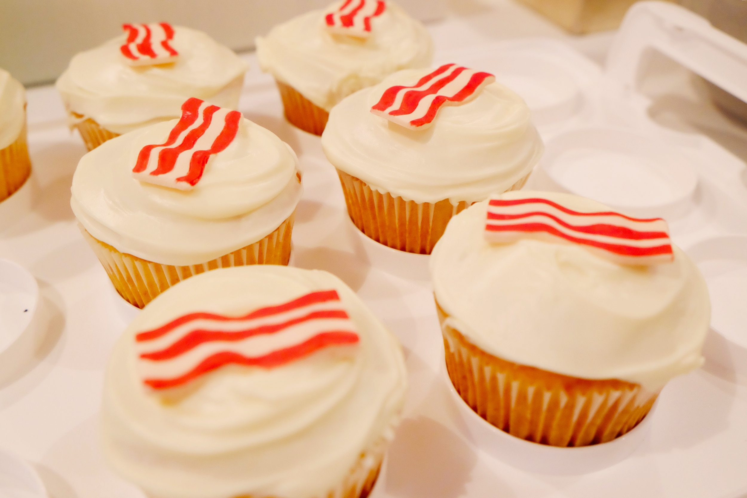 Bacon Whiskey Cupcakes // Photo Credit: Cesar Fabello