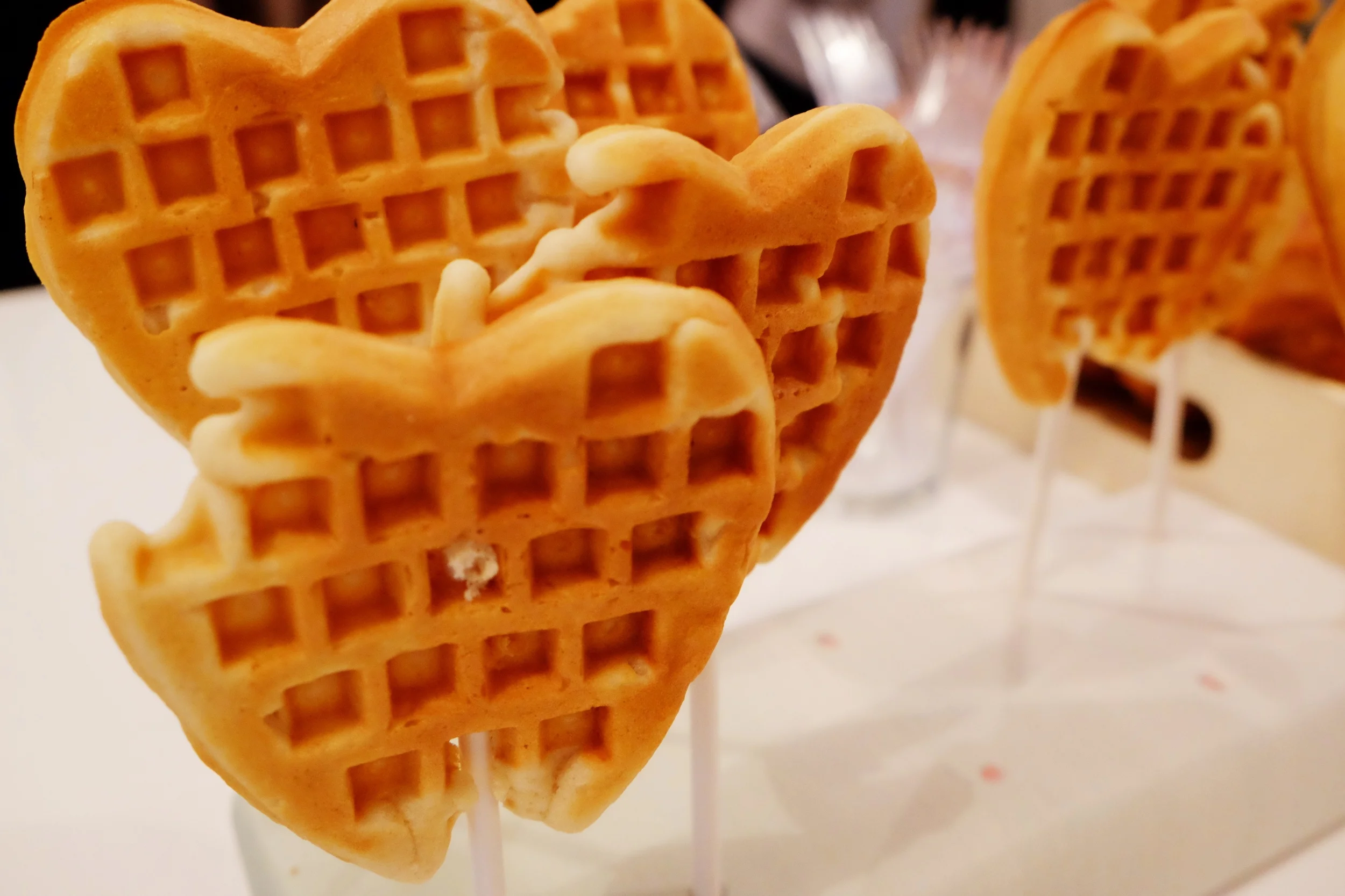 Waffle pops! // Photo Credit: Cesar Fabello