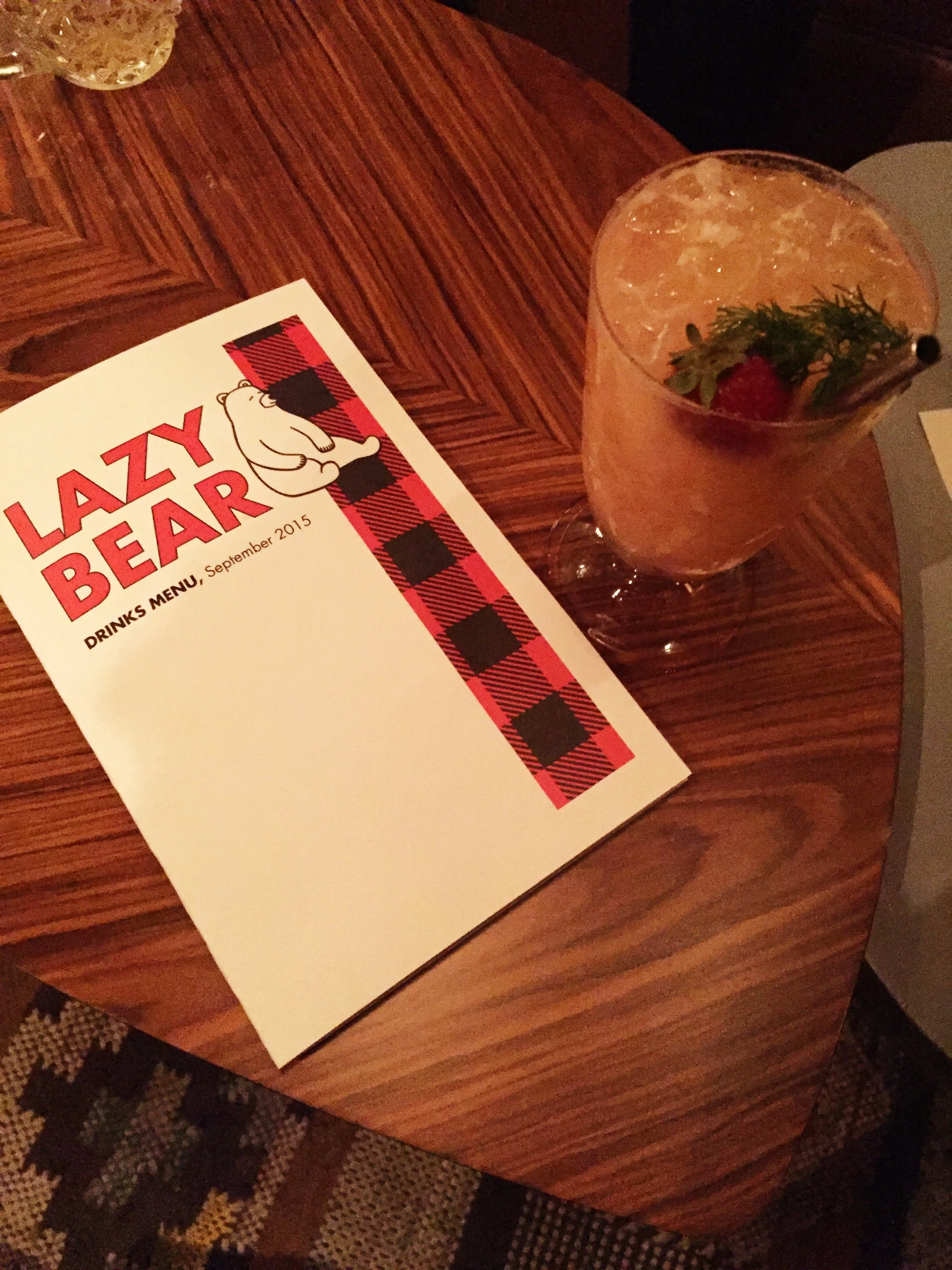 How to pace yourself when you're in a food marathon: Lazy Bear