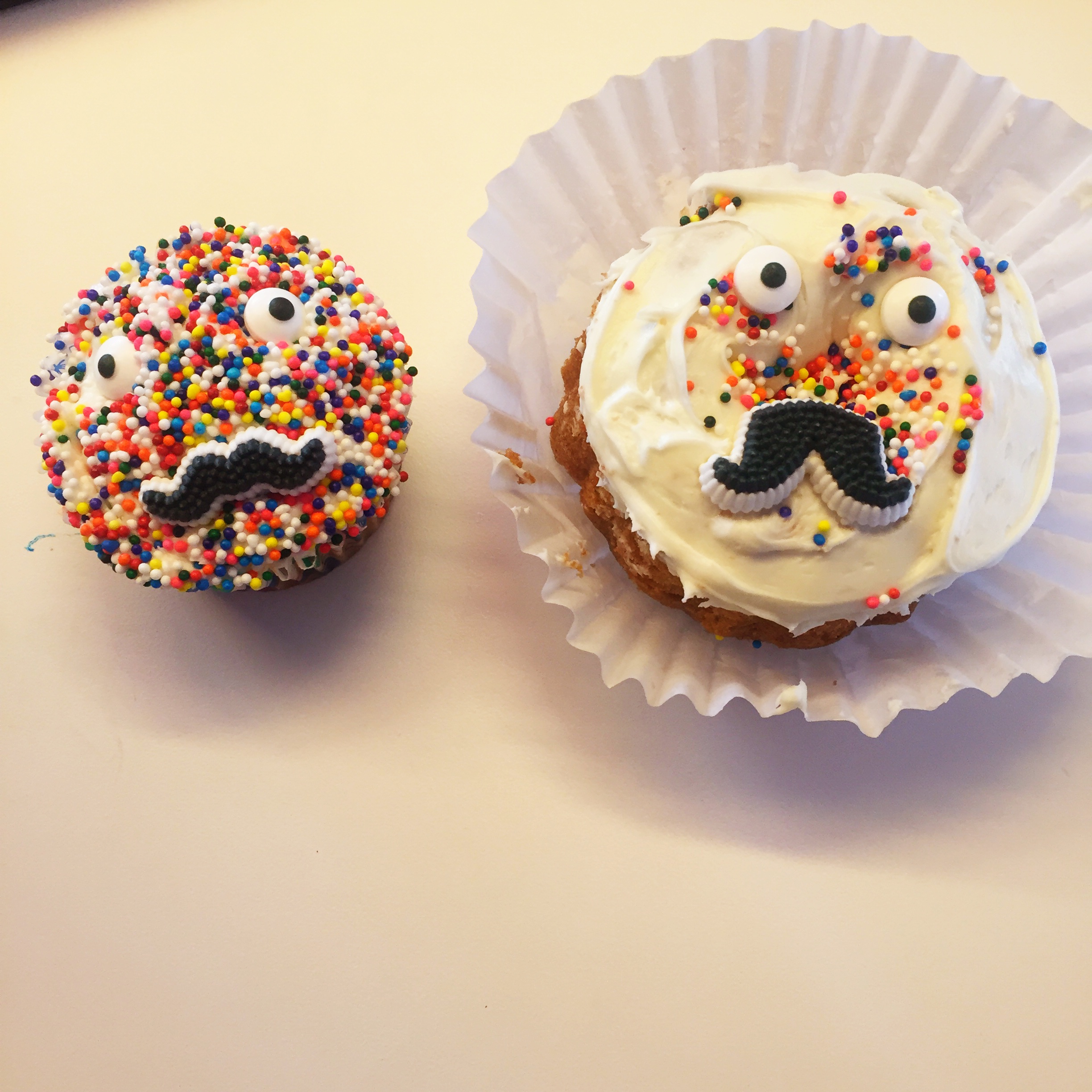 Meta Birthday Cupcakes