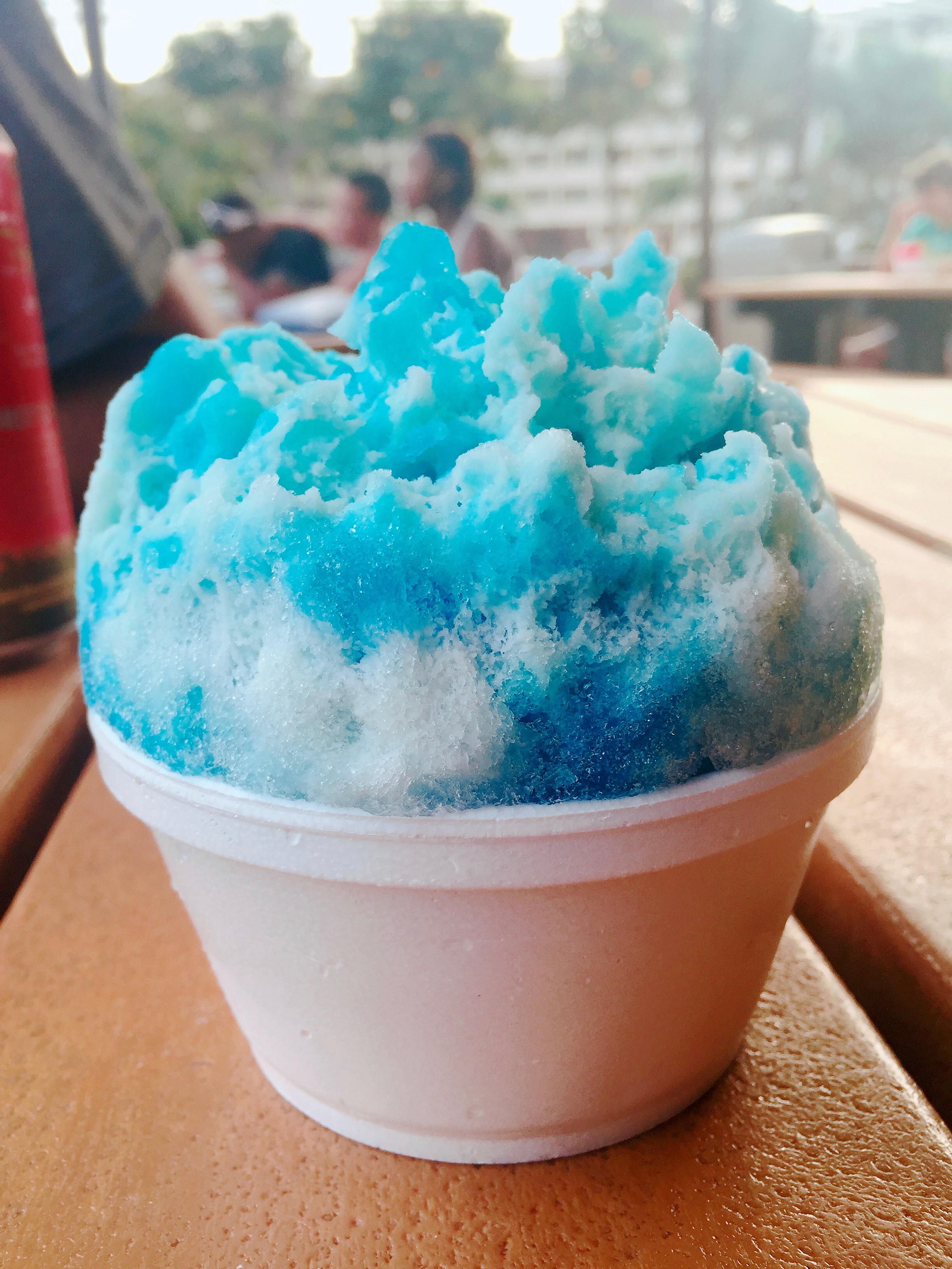 My attempt at shaved ice - I tried!