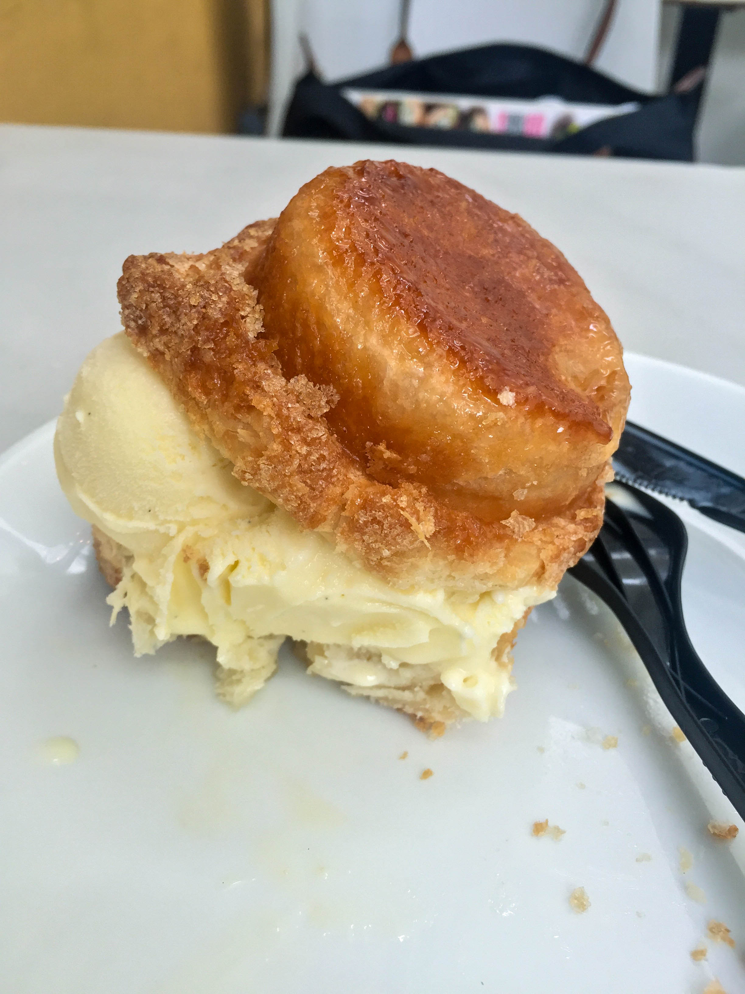 Delicious! I ate it for breakfast. I mean it was lunch already in NYC. Whatever Photo Cred: The Buttery Existence 