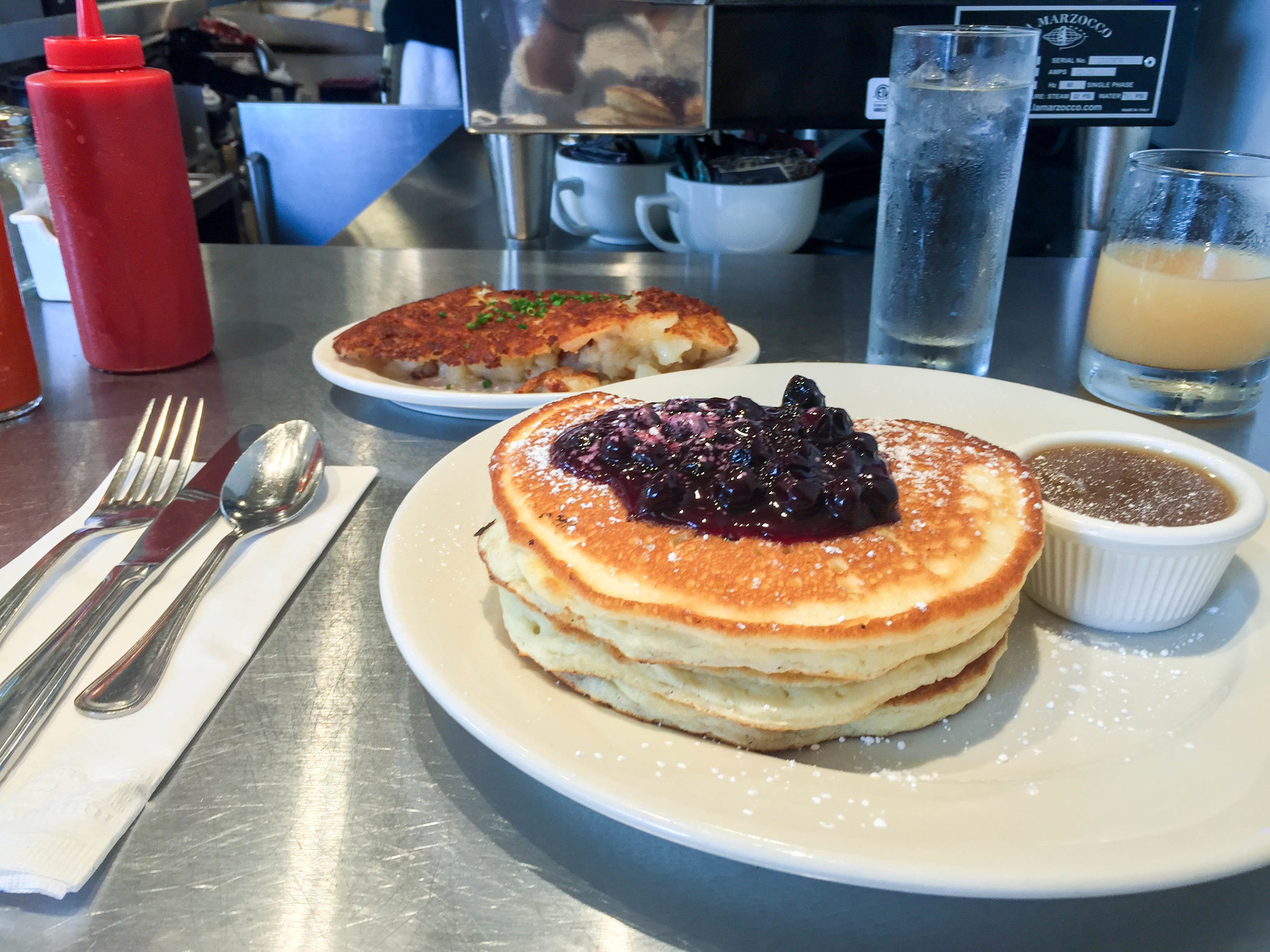Pancakes were fluffy and perfect! Photo Cred: The Buttery Existence