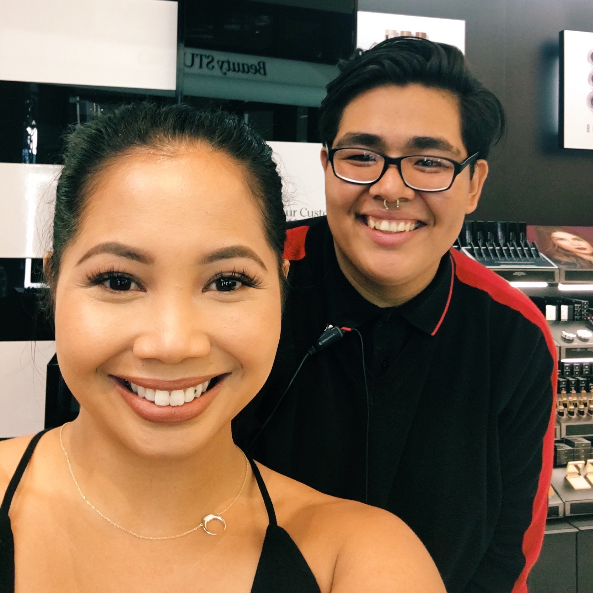 Paul & I at Sephora (P