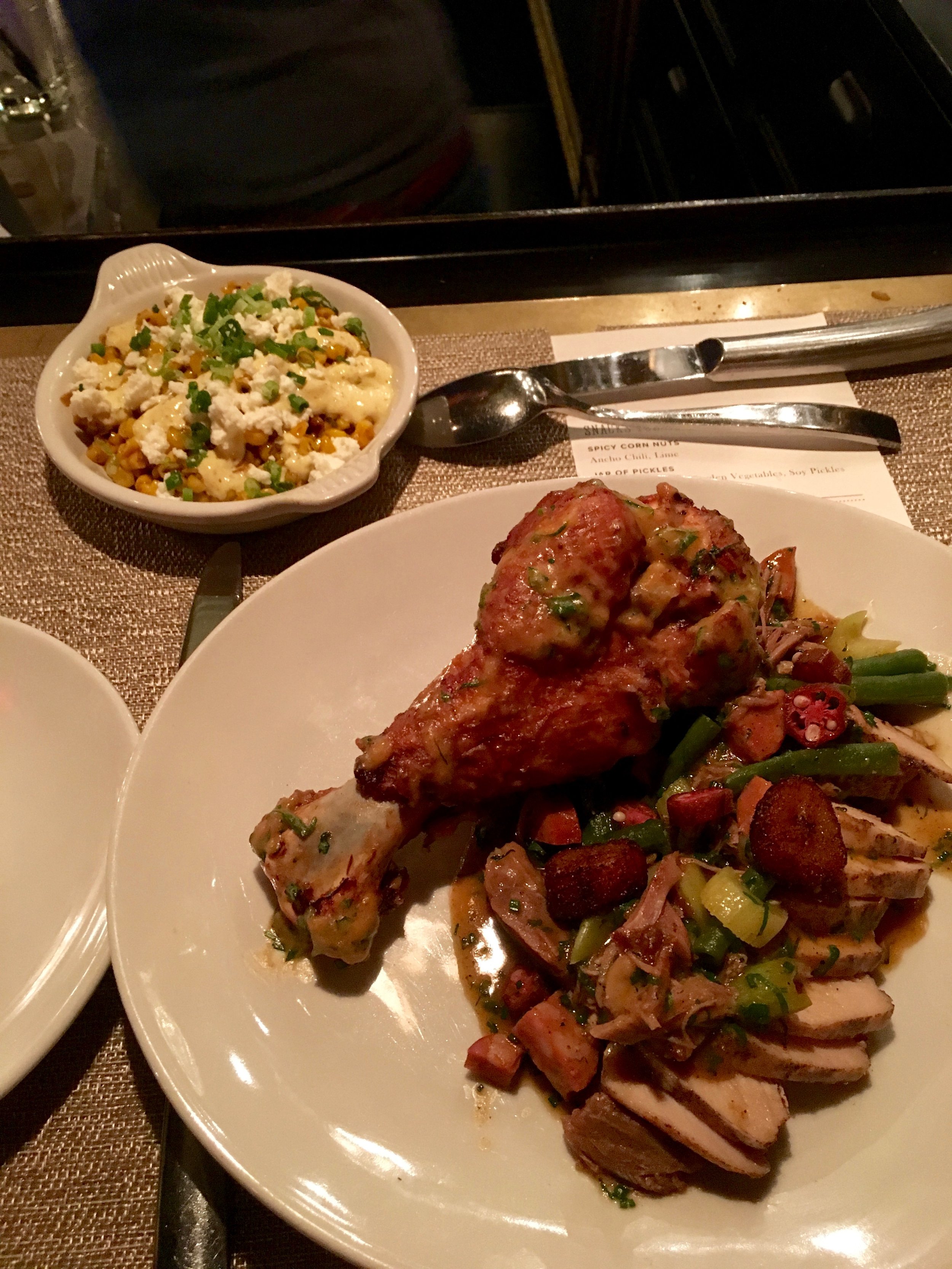 Our main: Ayesha's Jerked Turkey 