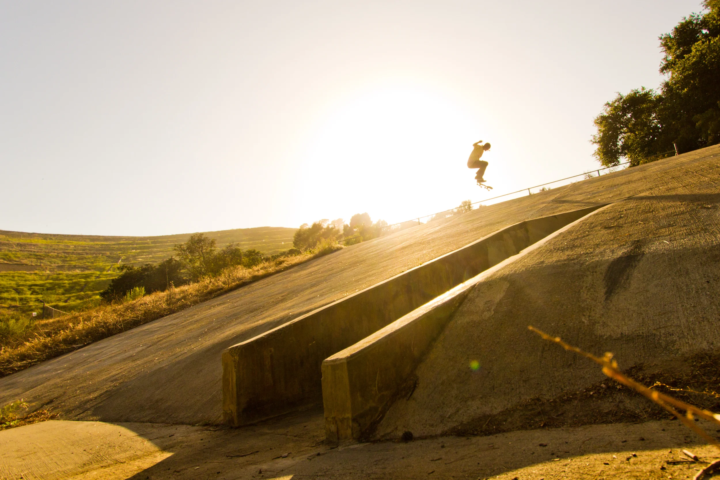 Kev - Fakie Flip, Griffith Park CA