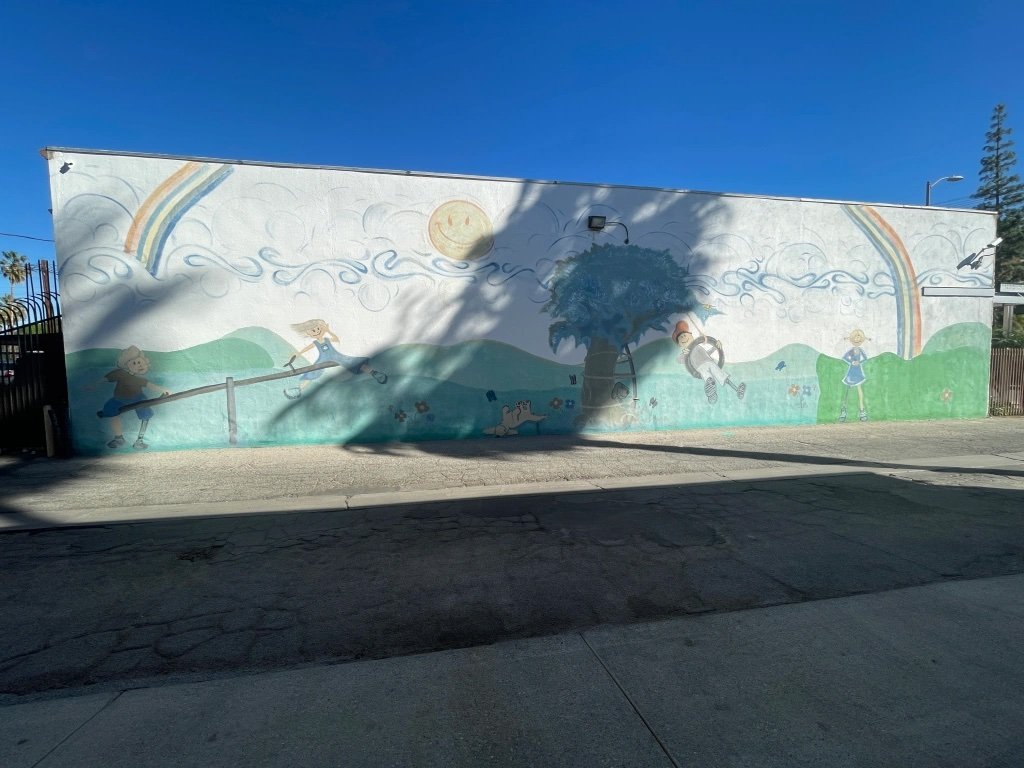 The west side mural at O&amp;P in Motion