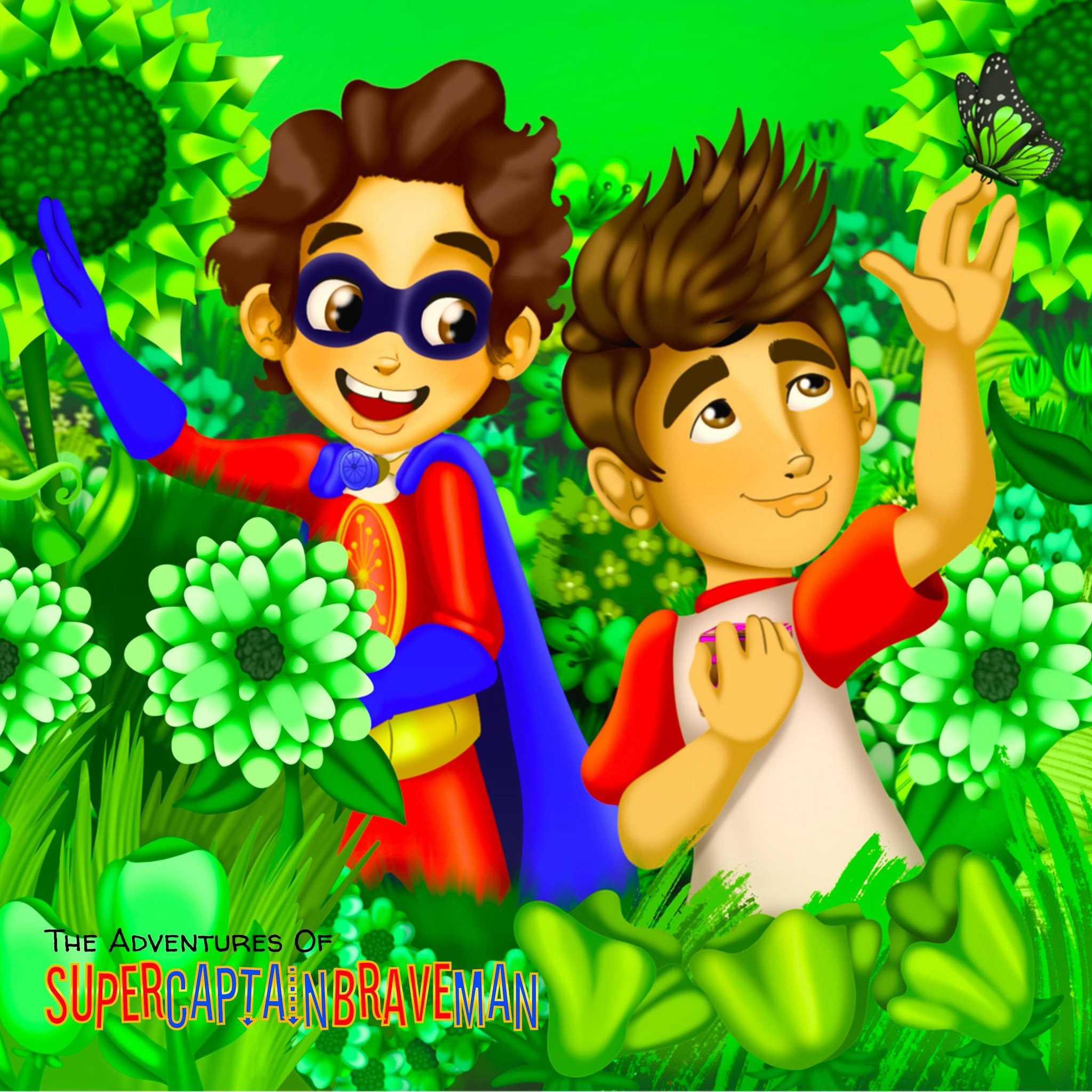 Sometimes the greatest adventures are found in the simple moments! 🌻

The Adventures of SuperCaptainBraveMan Book 2: A Spectrum of Love follows SuperCaptainBraveMan and his friend Nicolas, a young boy with Autism. Together they go on an adventure ov