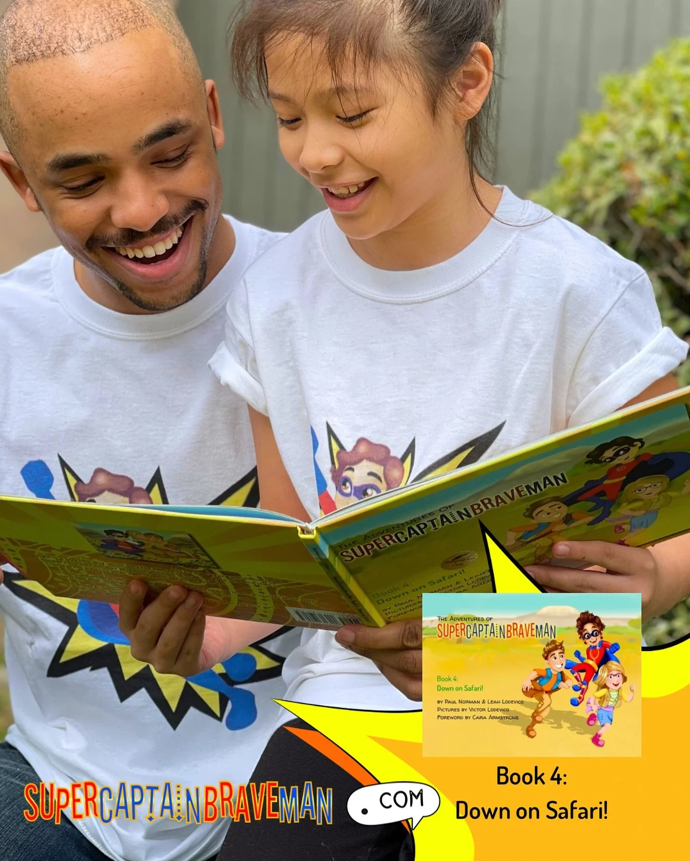 Introduce SuperCaptainBraveMan to your little superheroes today! 📚🦸🏻

SuperCaptainBraveMan books share stories of kindness, friendship, and inclusion and are a fun read for any time!

What&rsquo;s on your reading list this Fall? 

#supercaptainbra