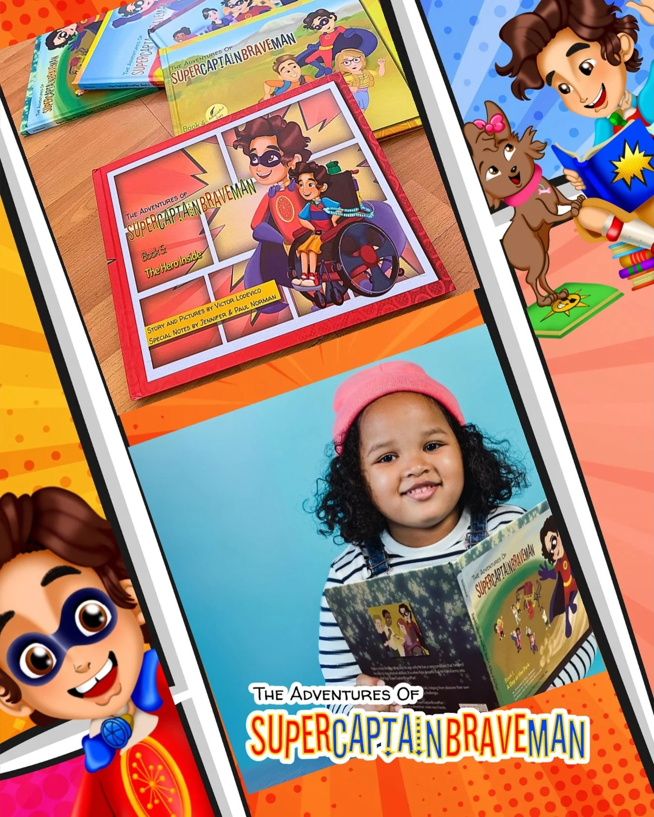 Kick off a new week with a good story! 📚

SuperCaptainBraveMan books make great companions for any time! Check us out at SuperCaptainBraveMan.com today to view our catalog of award-winning picture books!

#SuperCaptainBraveMan #disability #childrens