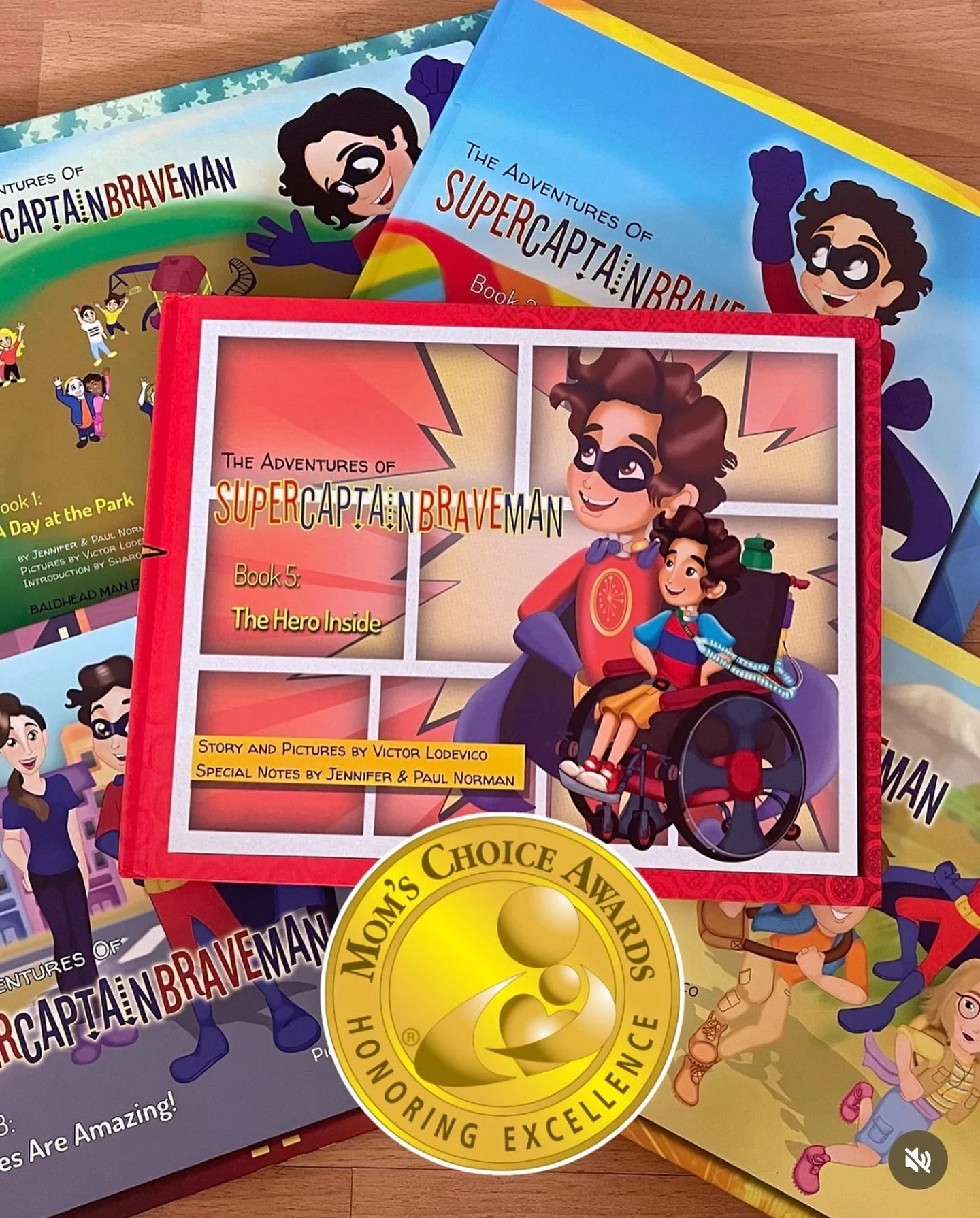 SuperCaptainBraveMan is proud to be a Moms Gold Choice award recipient!! π
It’s such an honor to be in the company of such amazing products in the top tier of family entertainment and content!
#SuperCaptainBraveMan #disability #disabilityawa