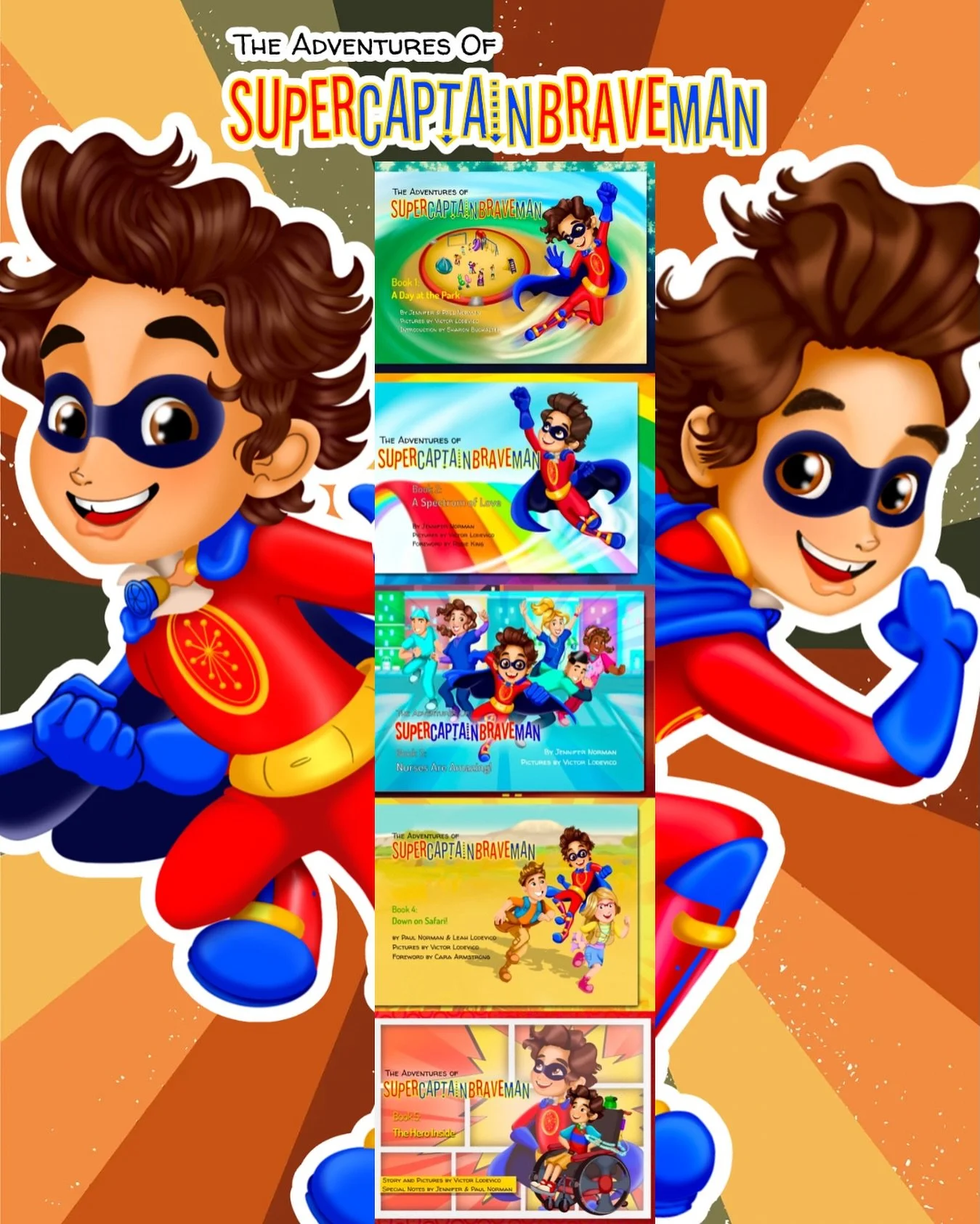 Bring your favorite superhero home! 📚🦸🏻

SuperCaptainBraveMan books are available all in one place, SuperCaptainBraveMan.com! Our catalog of award-winning children&rsquo;s books follow Kyle, a young boy with disabilities, and his superhero alter e