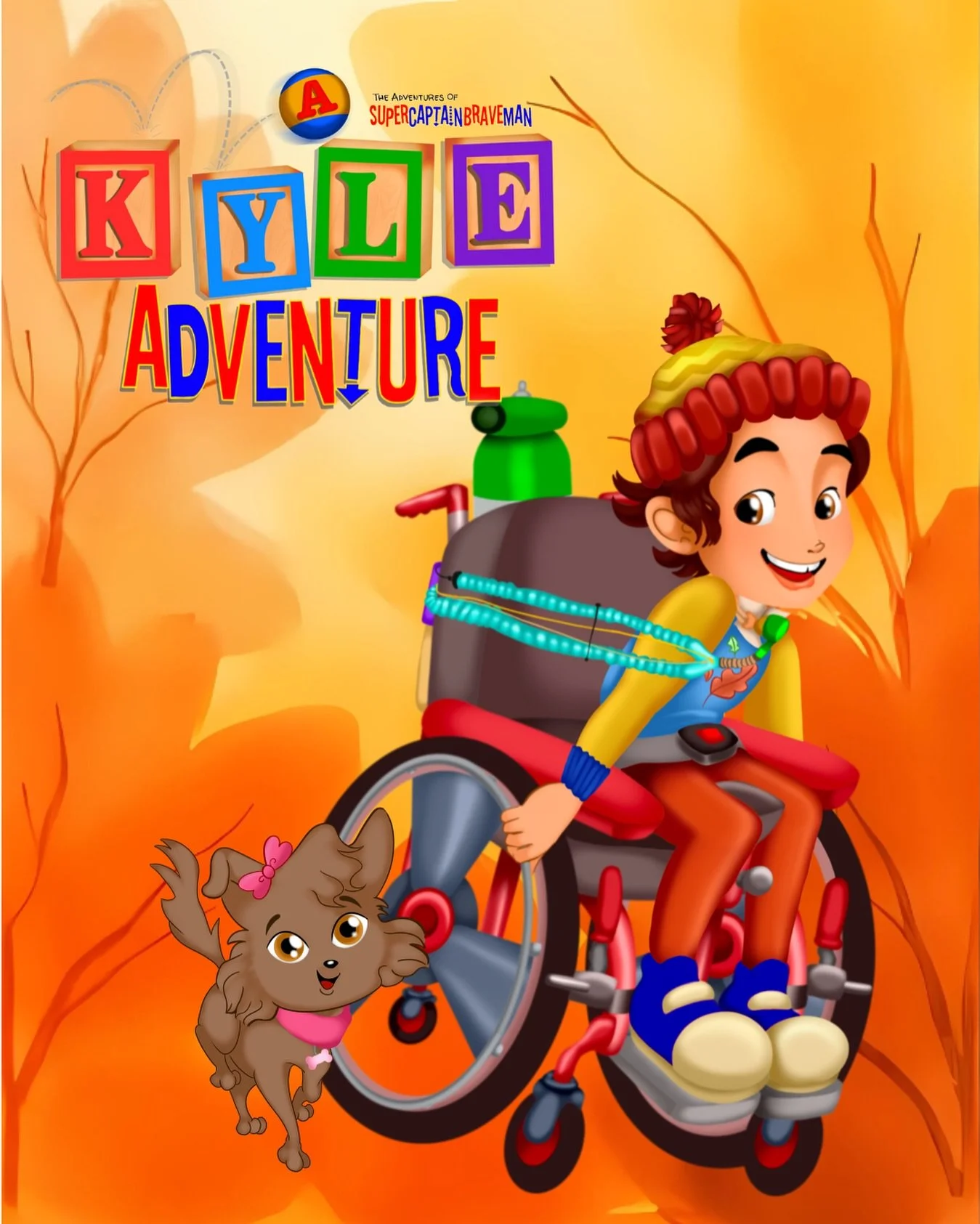 A Kyle Adventure Book Series, second editions are available now on SuperCaptainBraveMan.com!! Pick up your copies this autumn! 🍂

#SuperCaptainBraveMan #disability #childrensbooks #childrensbook #fun #autumn #fall #leaves