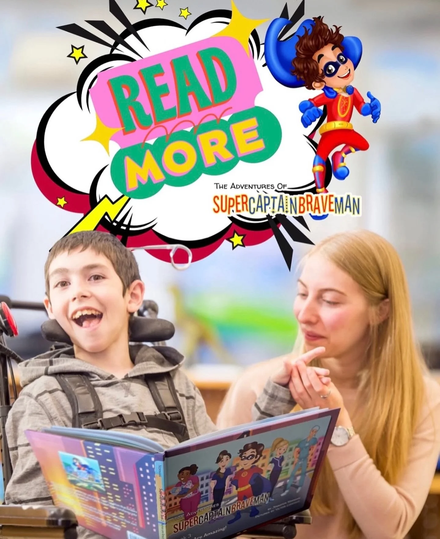 Fall into super stories! 🍂

SuperCaptainBraveMan books teach great lessons about kindness, disabilities, and inclusion in a super fun way!

Share SuperCaptainBraveMan with a child you love today at SuperCaptainBraveMan.com!

#SuperCaptainBraveMan #d