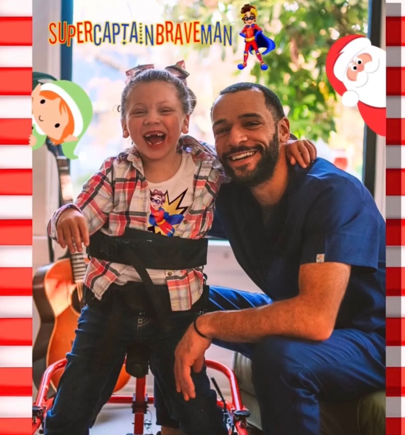 The holidays season means the most when we&rsquo;re around the people we love! 🎄🎁

It&rsquo;s a great start to another holiday weekend with SuperCaptainBraveMan! 

#SuperCaptainBraveMan #holiday #christmas #childrensbook #disability