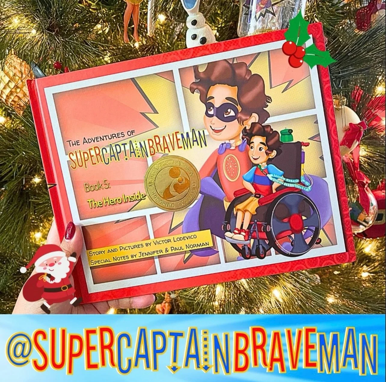 It&rsquo;s a Holly Jolly Season with SuperCaptainBraveMan! 🎅🏻🦸🏻

It&rsquo;s the perfect reason to gift kindness!

In Book 5: The Hero Inside, SuperCaptainBraveMan recalls his very first adventure and what sparked the imagination and wonder that l