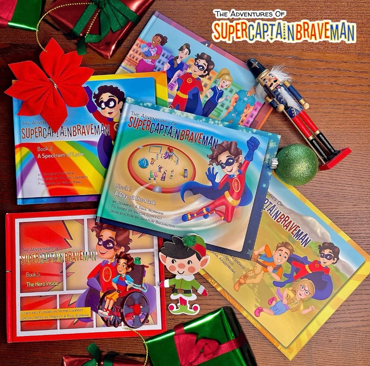 Make room for Adventure under the tree! 🎄

SuperCaptainBraveMan books help kids understand disability, teach lessons of kindness and inclusion, and most importantly, are SUPER fun!! 🦸🏻💥

Gift amazing adventures that will last all year this holida