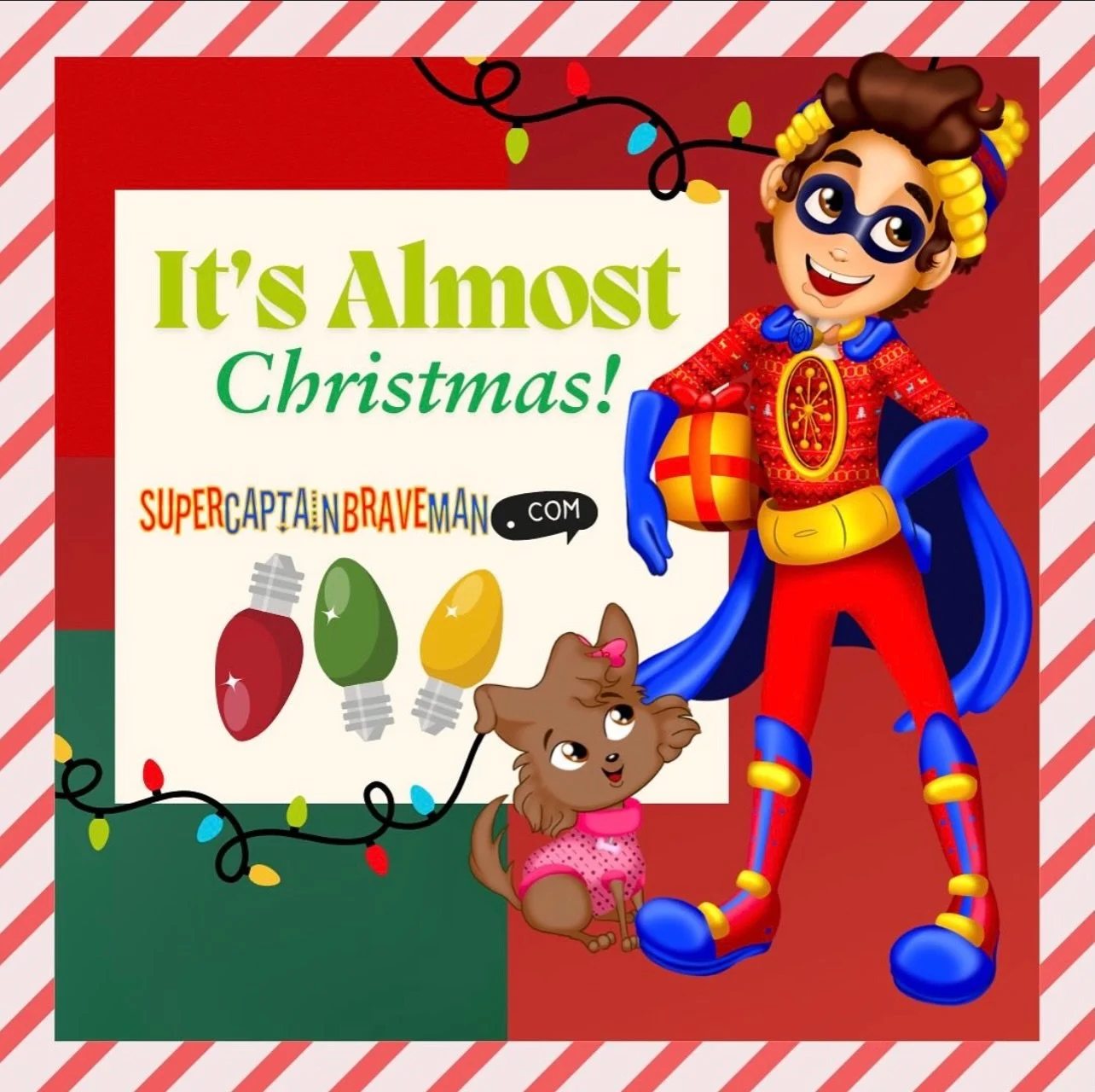 We love the holiday season and hope you do too! 🎄

How&rsquo;re you spending the days before the most magical day of the year? 

#SuperCaptainBraveMan #disability #christmas #holiday #holidays #kidsbook #childrensbook #childrensbooks #diversebooks #