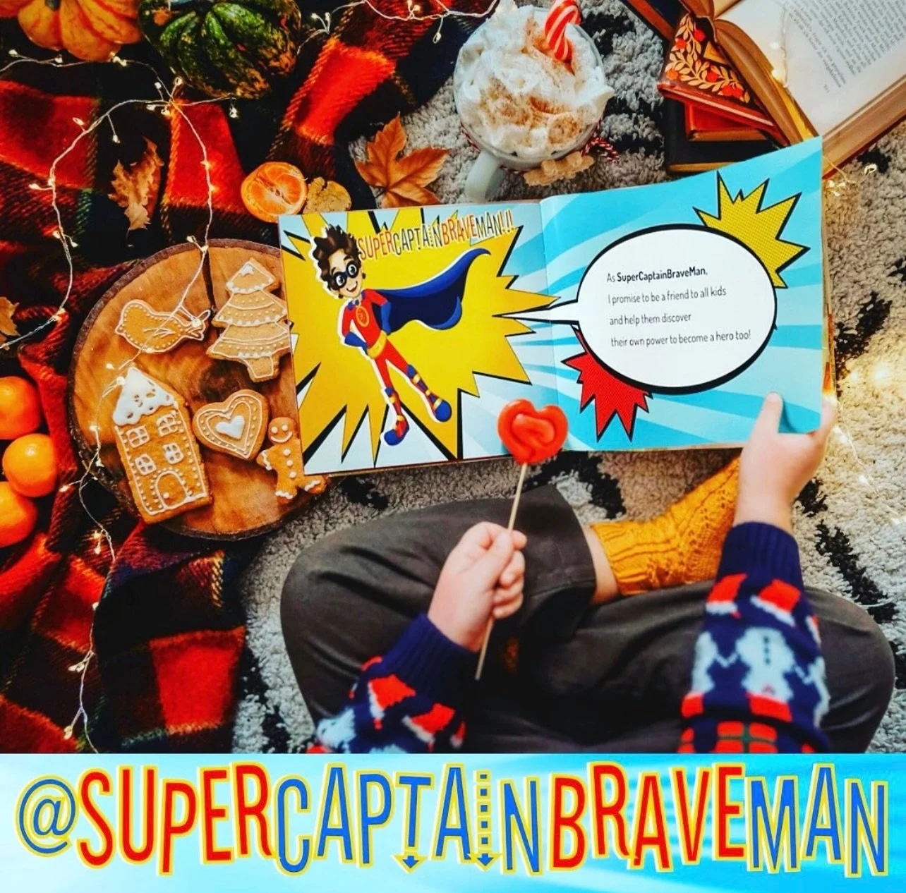 It&rsquo;s an incredible season of kindness! ✨

The best way to kick off this magical time is by reading great stories. Check out our library of SuperCaptainBraveMan books to bring home this season. 

SuperCaptainBraveMan books make great gifts. Each