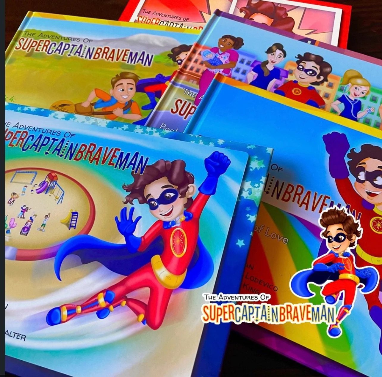 Add SuperCaptainBraveMan to your library today! SuperCaptainBraveMan books create conversation, express the importance of representation, and help diversify your child&rsquo;s world. 

Follow SuperCaptainBraveMan, a young superhero with disabilities,