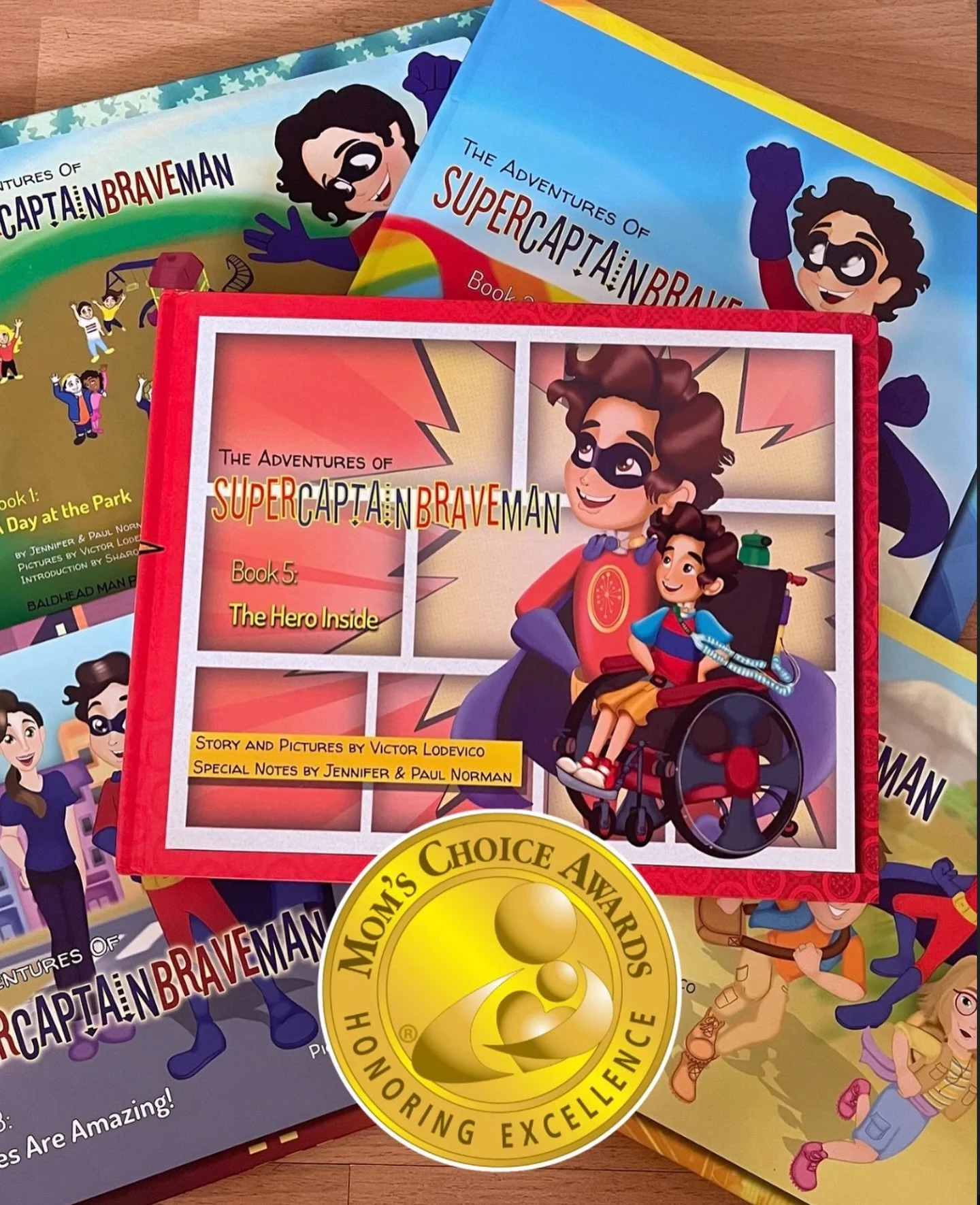SuperCaptainBraveMan is proud to be a Moms Gold Choice award recipient!! 🏅

It&rsquo;s such an honor to be in the company of such amazing products in the top tier of family entertainment and content!

#SuperCaptainBraveMan #disability #disabilityawa