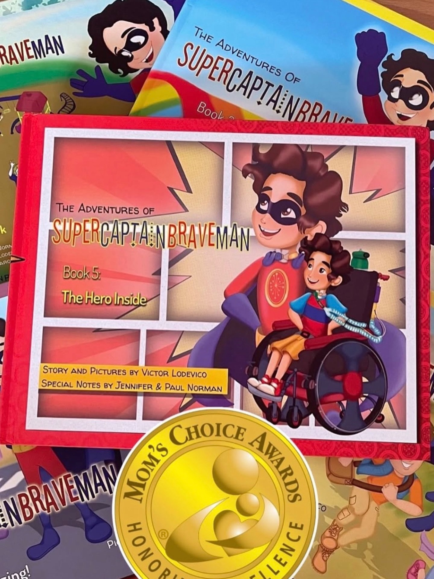 SuperCaptainBraveMan is proud to be a Moms Gold Choice award recipient!! 🏅

It&rsquo;s such an honor to be in the company of such amazing products in the top tier of family entertainment and content!

#SuperCaptainBraveMan #disability #disabilityawa