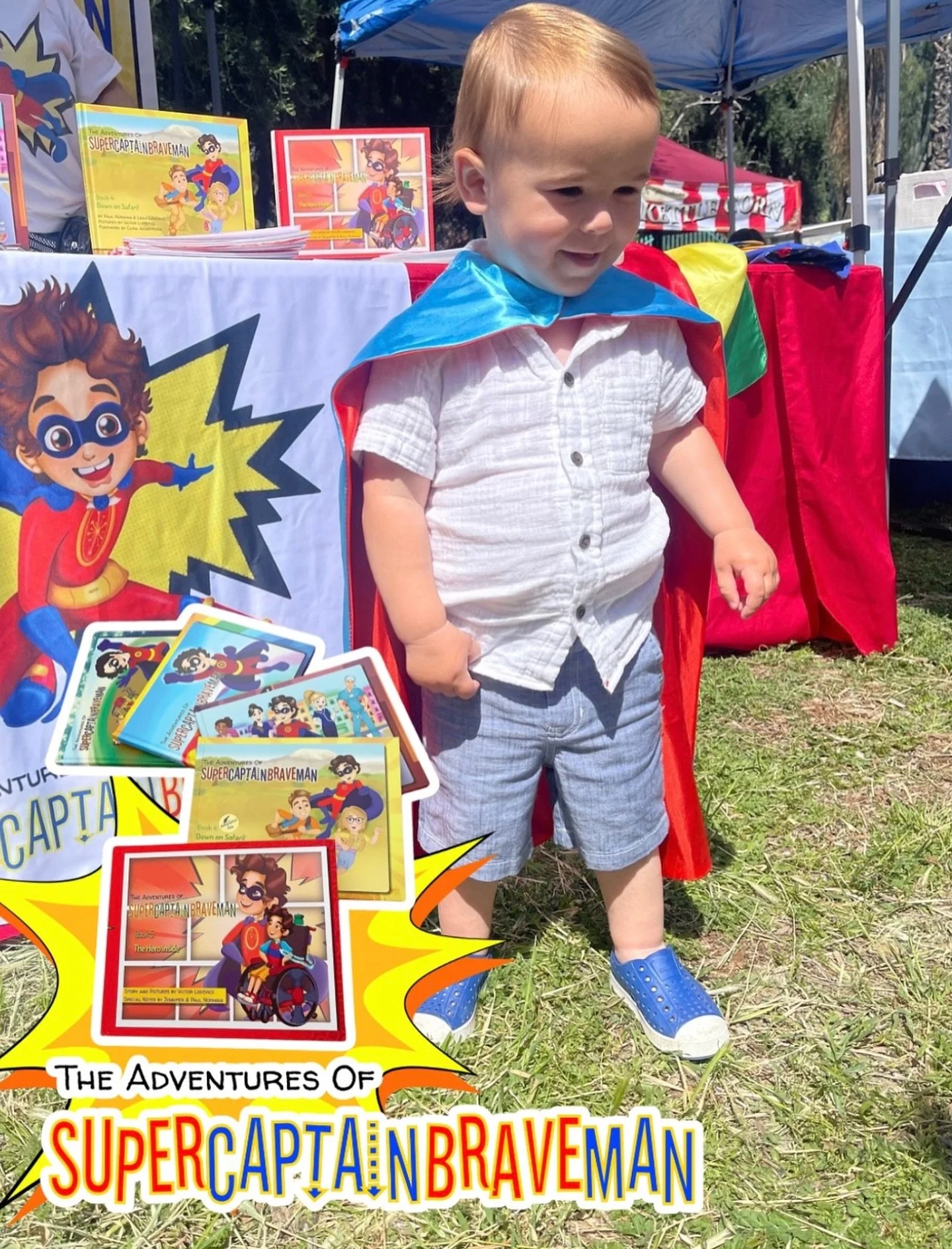 Introduce SuperCaptainBraveMan to your little superheroes today! 📚🦸🏻

SuperCaptainBraveMan books share stories of kindness, friendship, and inclusion and are a fun read for any time!

What&rsquo;s on your reading list this Fall? 

#supercaptainbra