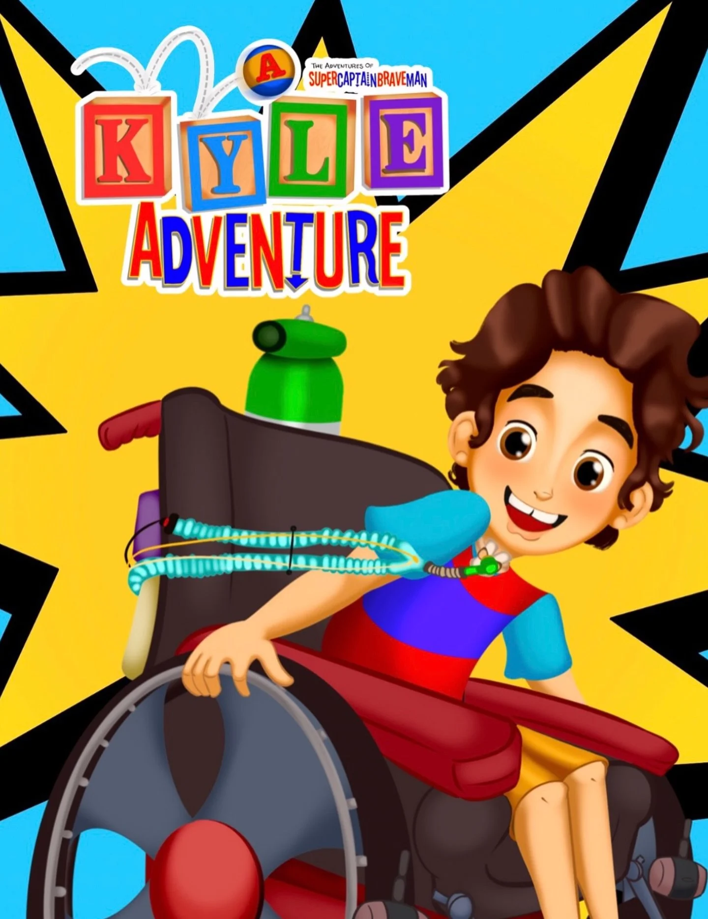 Kyle is a young boy with disabilities who loves to learn new things, make new friends, and always have fun!

Join Kyle on his everyday adventures like in A Kyle Adventure, Book 1: Trixie the Super Dog! 🦮

Kyle meets Trixie, a service dog in training
