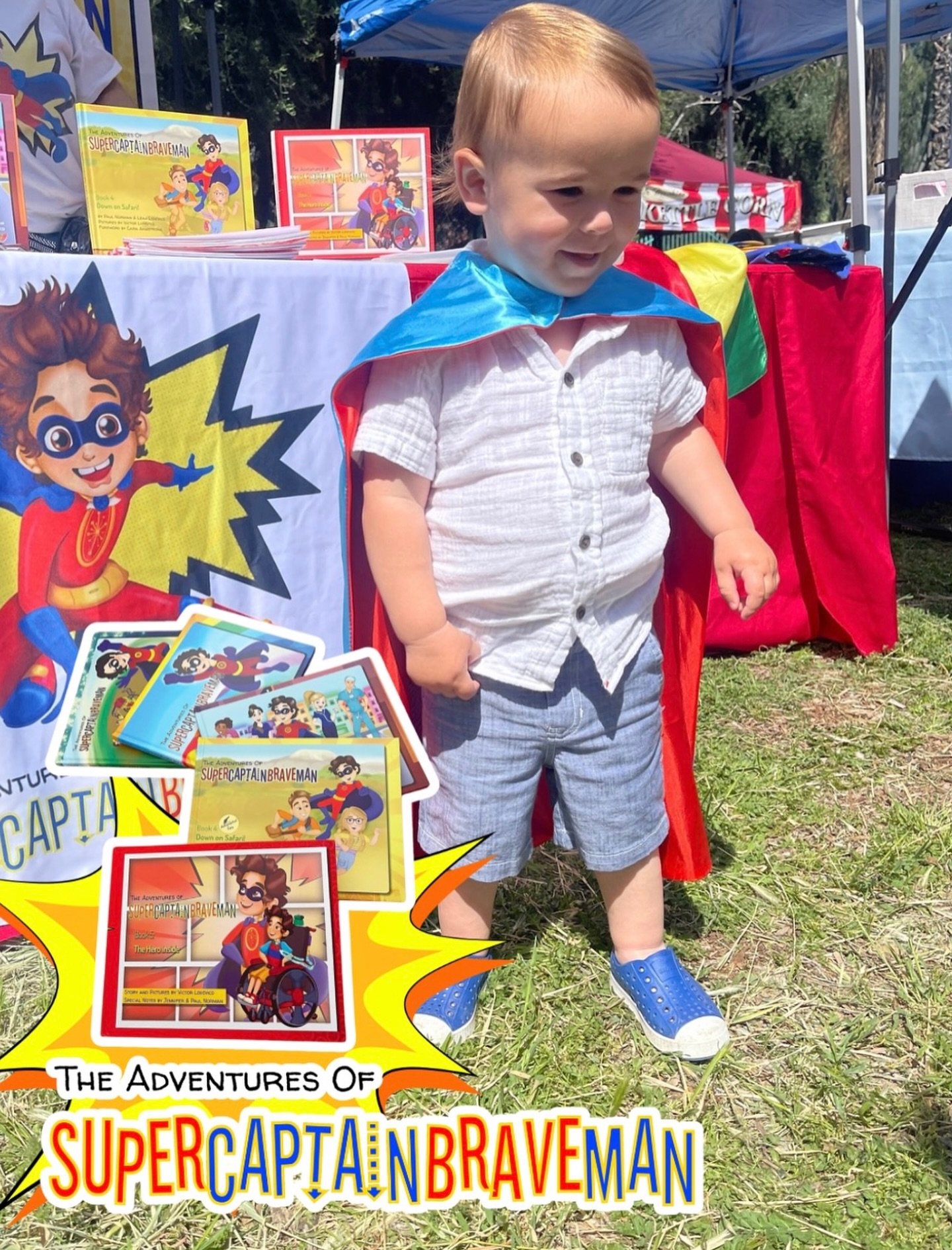 Introduce SuperCaptainBraveMan to your little superheroes today! 📚🦸🏻

SuperCaptainBraveMan books share stories of kindness, friendship, and inclusion and are a fun read for any time!

What&rsquo;s on your reading list this Fall? 

#supercaptainbra