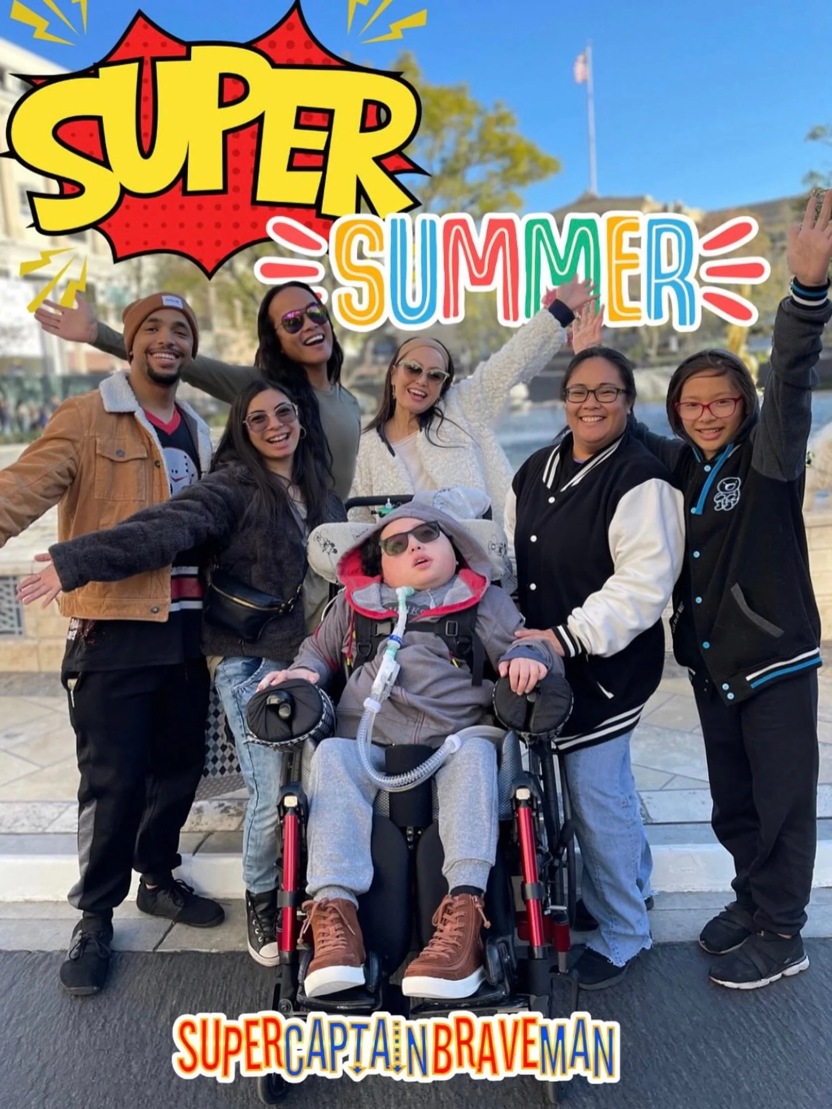 Hope you all are having a SUPER SUMMER! ☀️

What summer adventures do you have planned?

#SuperCaptainBraveMan #disability #childrensbook #kidsbook #kidsbooks