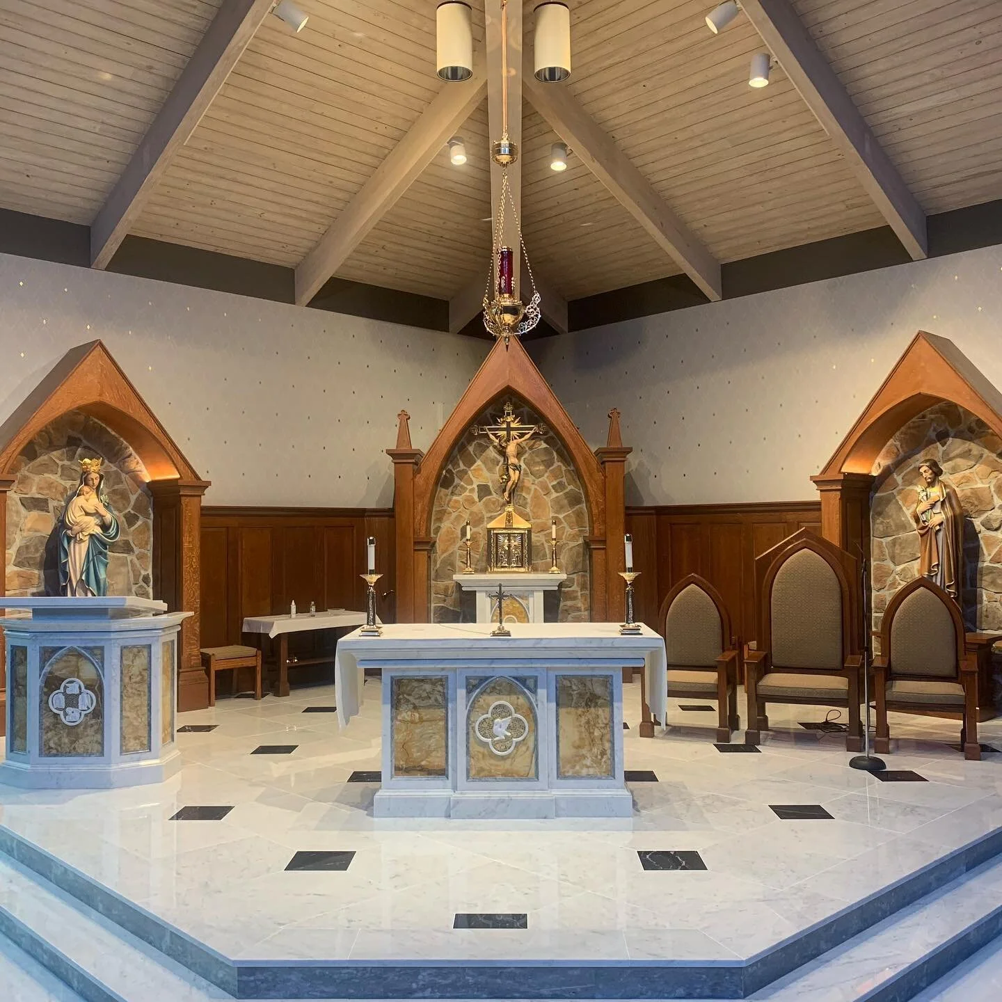 We were honored to participate in the renovations of the altar at St. Maximilian Kolbe Parish. We hope the congregation enjoys it for many years to come.