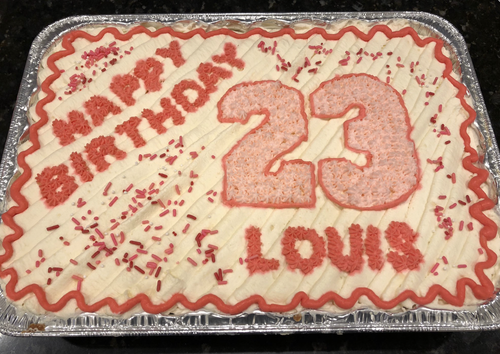 Louis Vuitton Birthday Cake!! - Little Flour Baked Goods