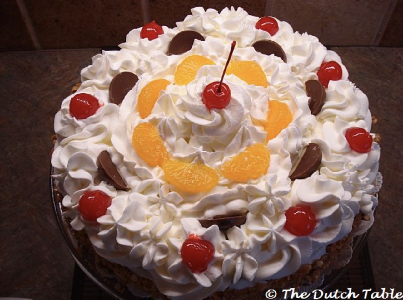 🇳🇱 NETHERLANDS Slagroomtaart (Whipped Cream Cake) 🥣 — For Goodness Cakes