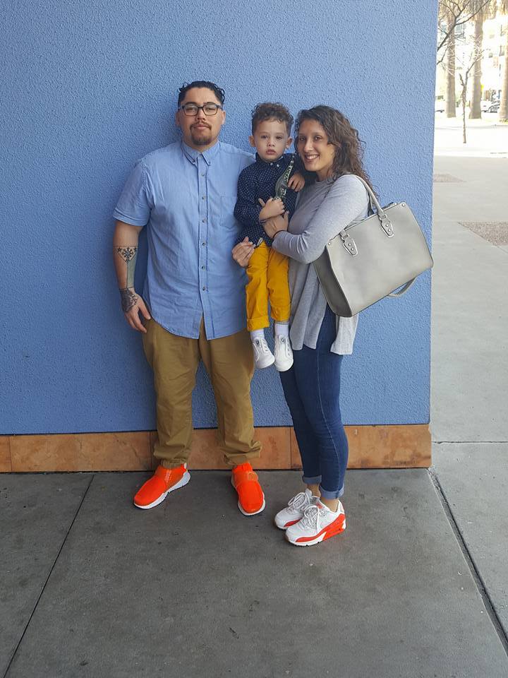 My beautiful wife Tara and son Neilson
