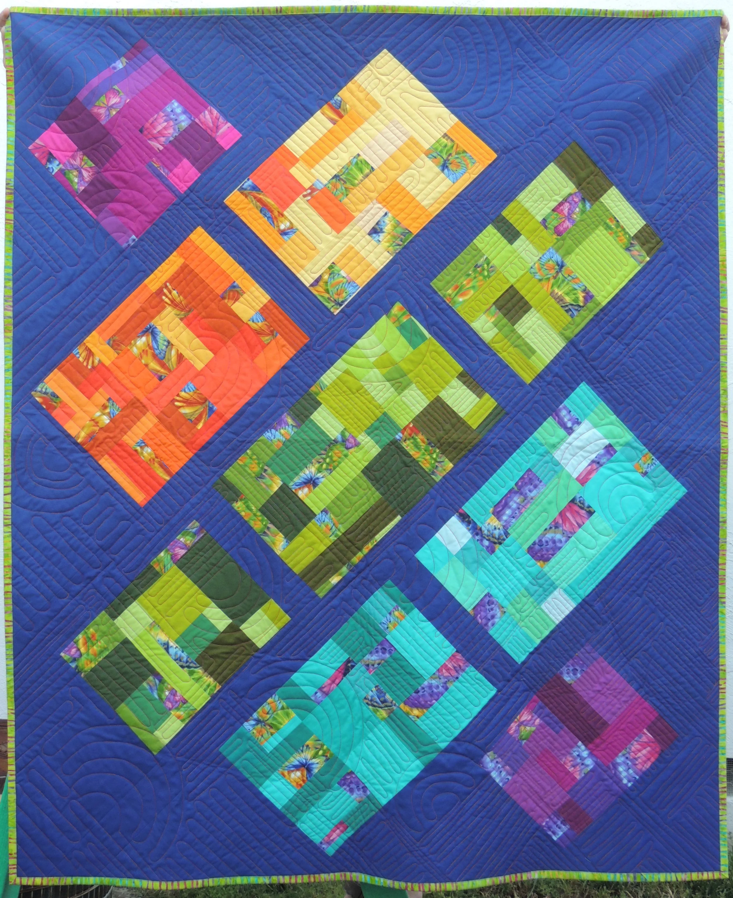 Butterfly Blossom (50" x 60")