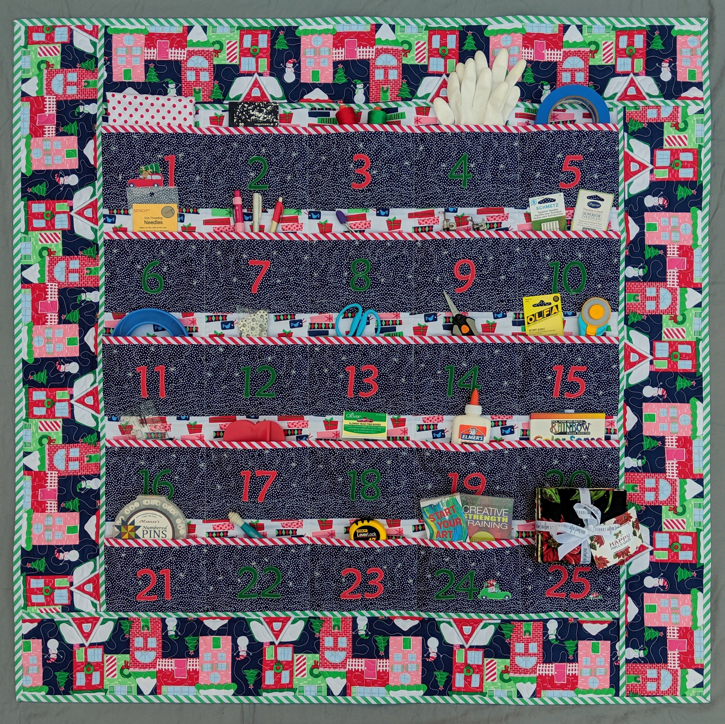 Christmas Countdown Calendar (46" x 45")