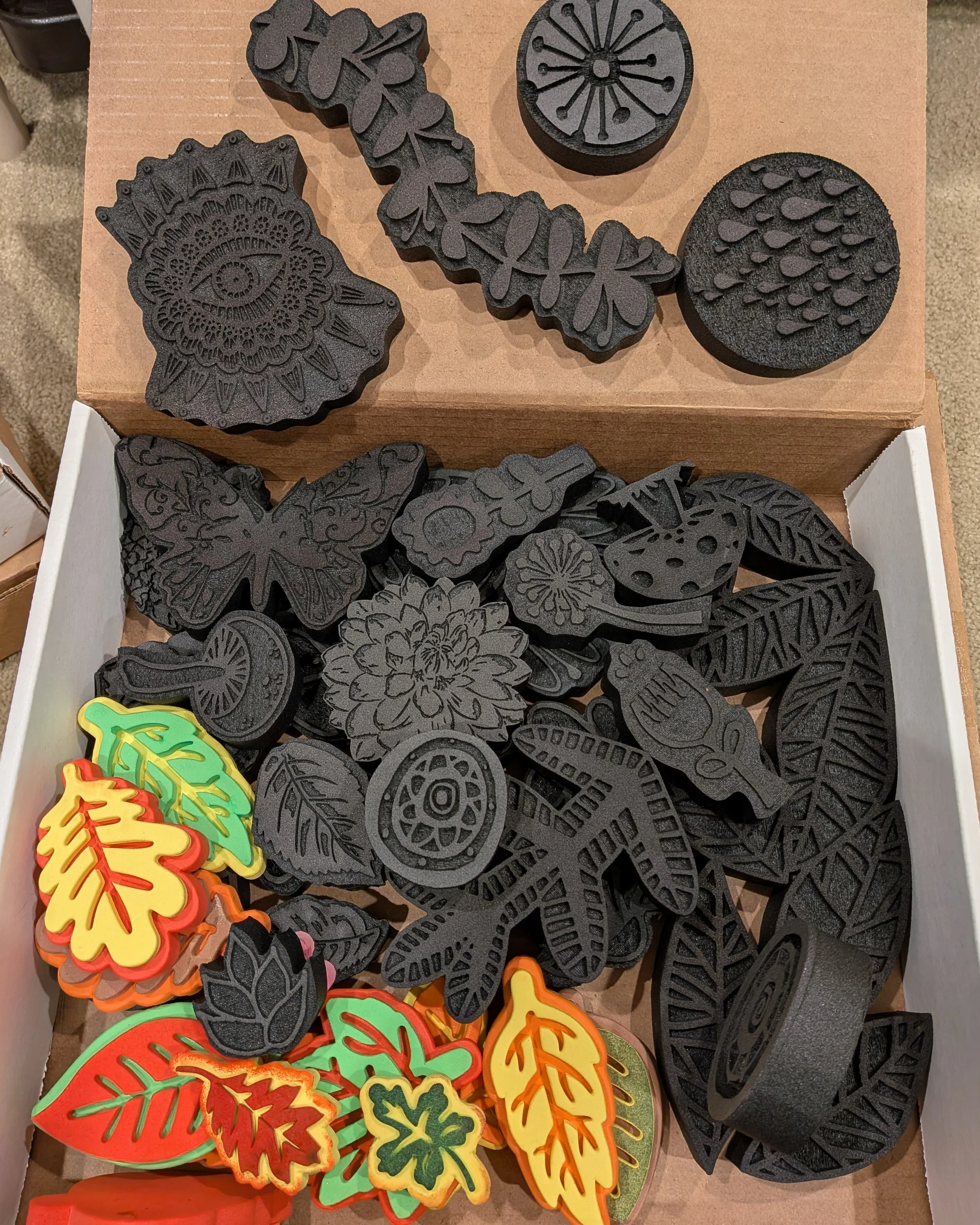 ArtFoamies and Foam Stamps Nature