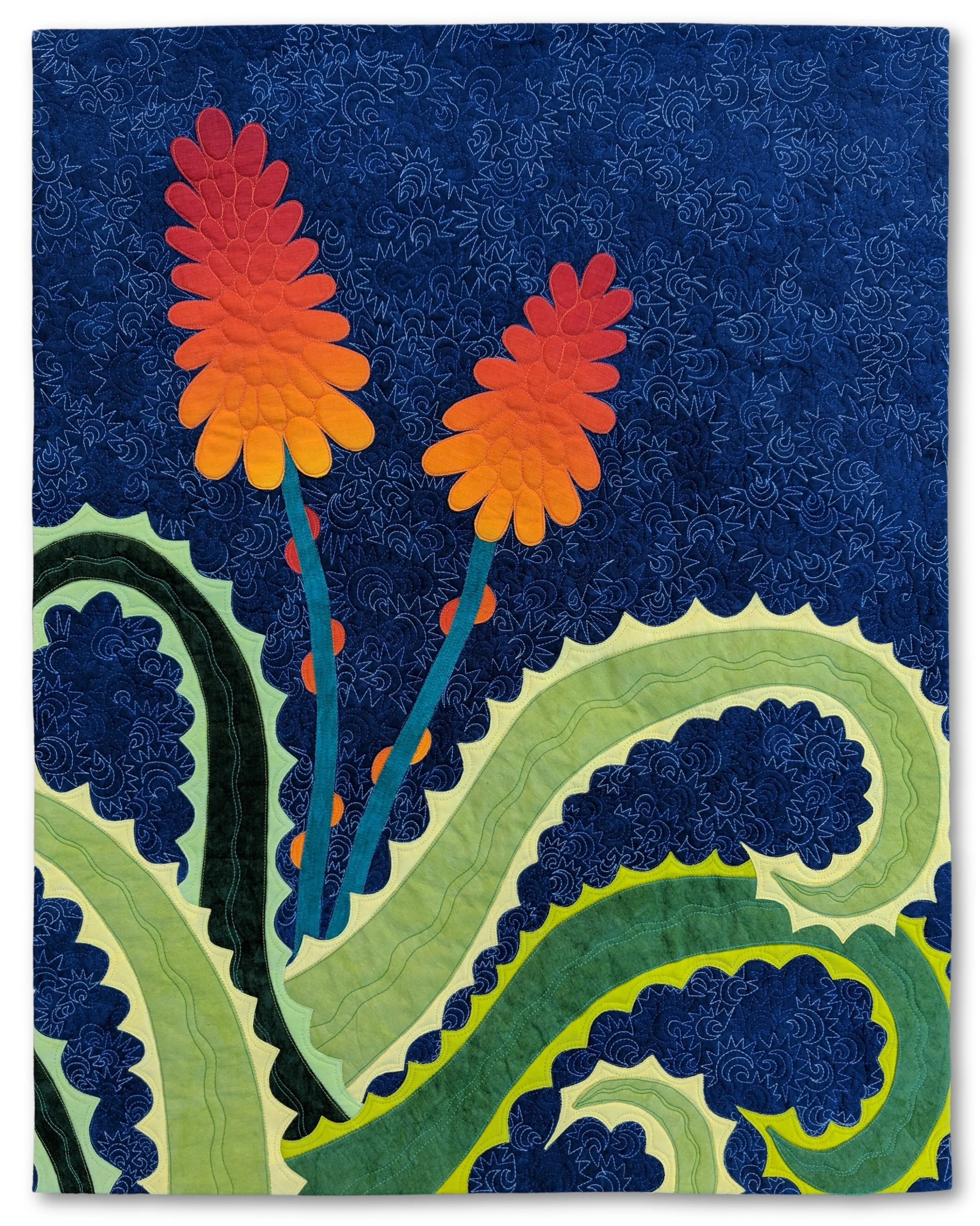 Aloe Abstraction (25" x 32")