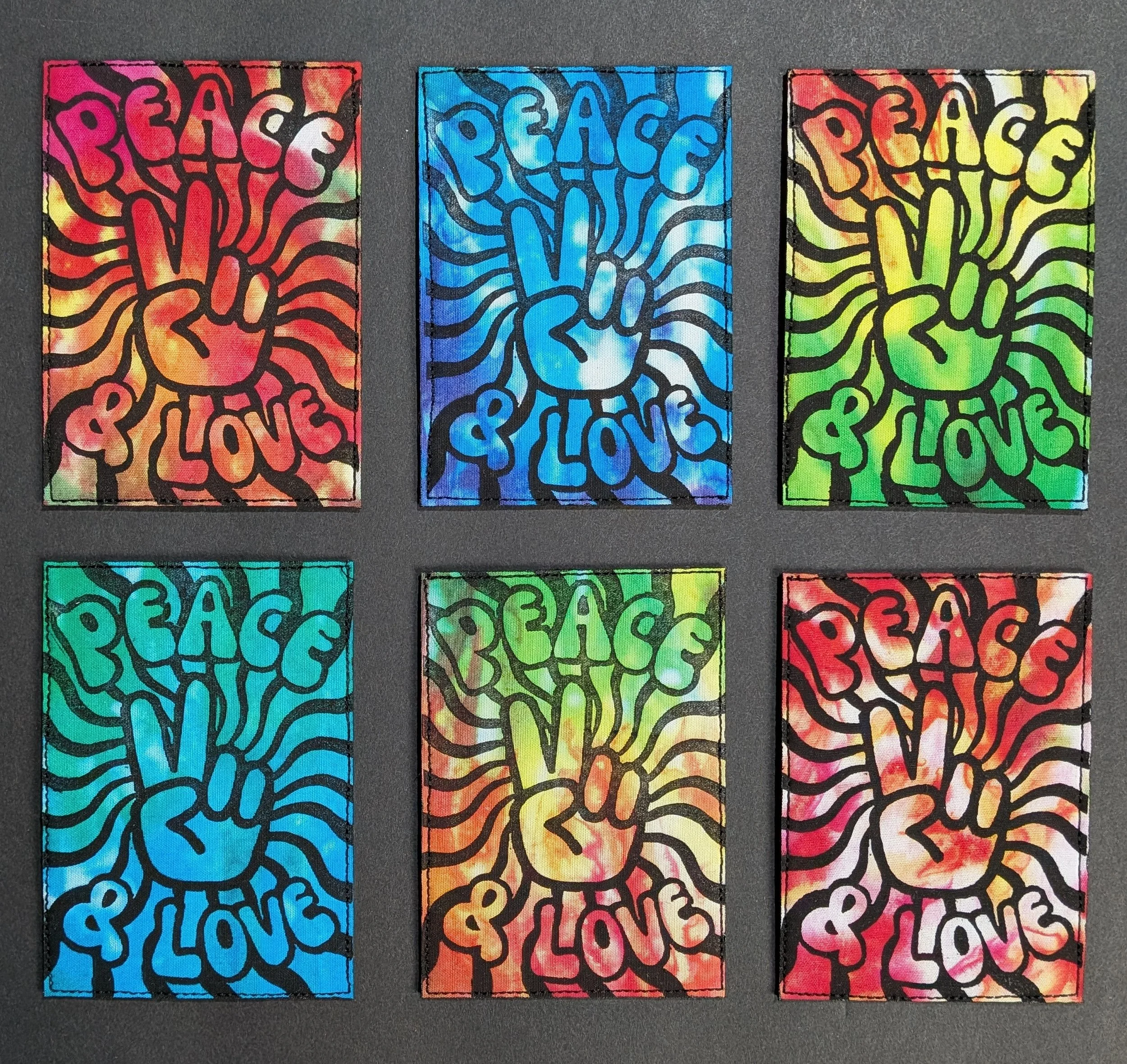 Peace & Love ATCs