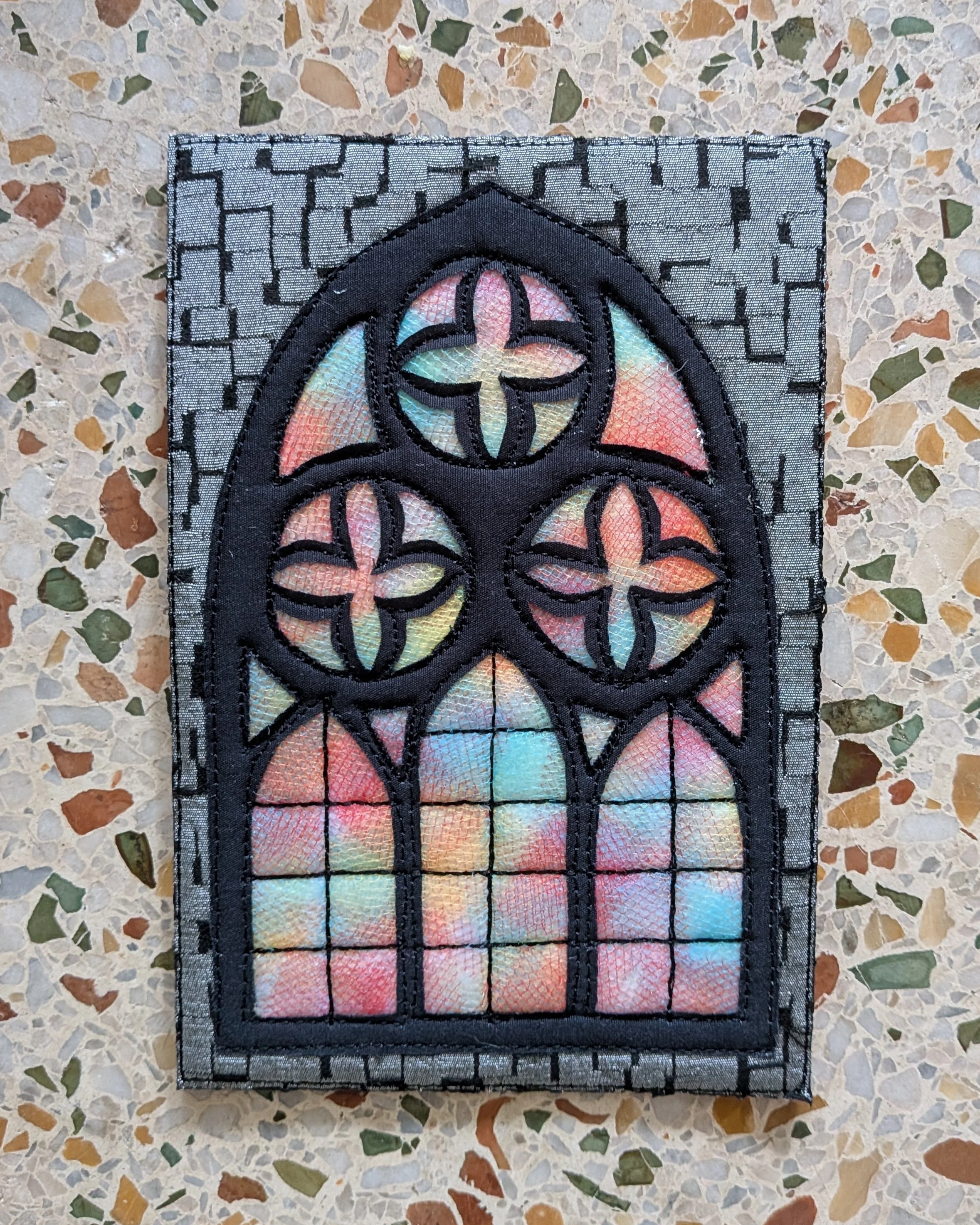 Stained Glass Gothic Arch
