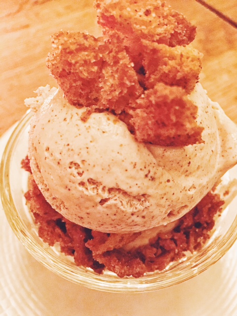 Cinnamon toast ice cream