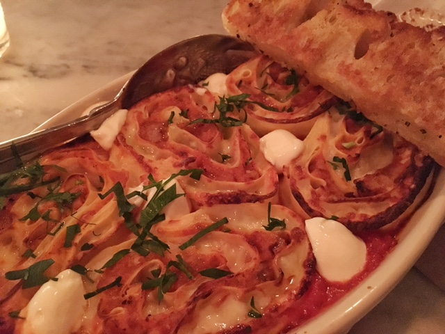 Lasagna Bolo for two. 