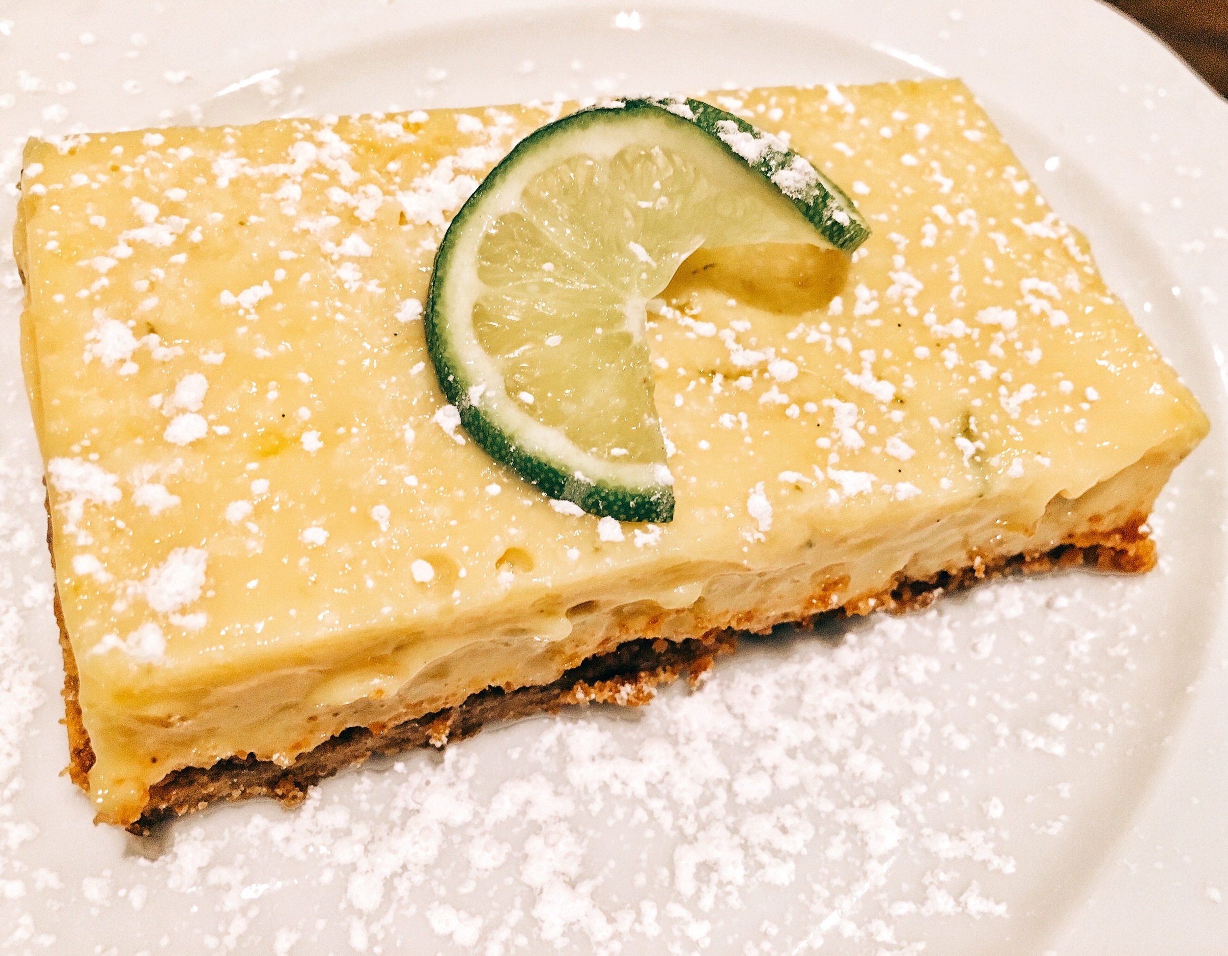 Key lime pie (just like something your grandma would make)