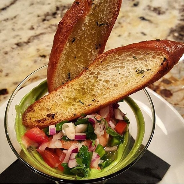 Shrimp ceviche special (instagram credit: @mpsalikas)