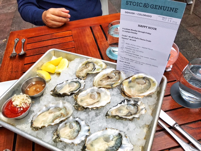 $2 oysters during happy hour