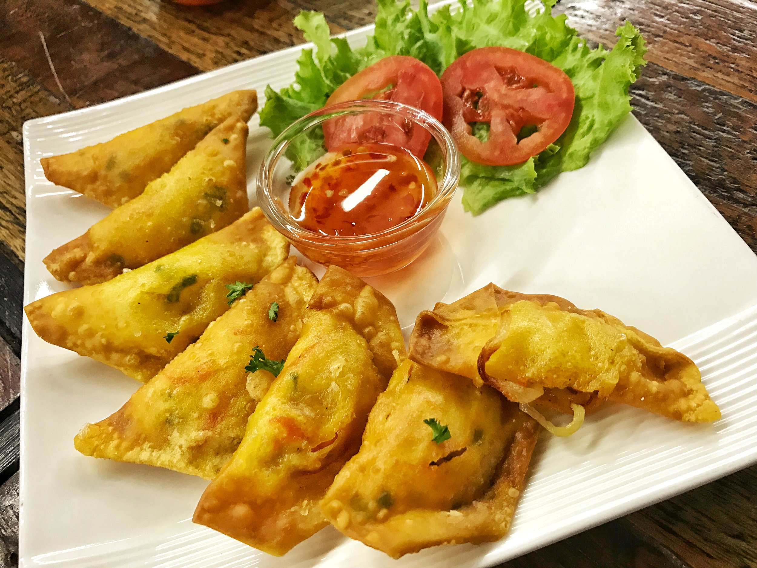 Crab wontons
