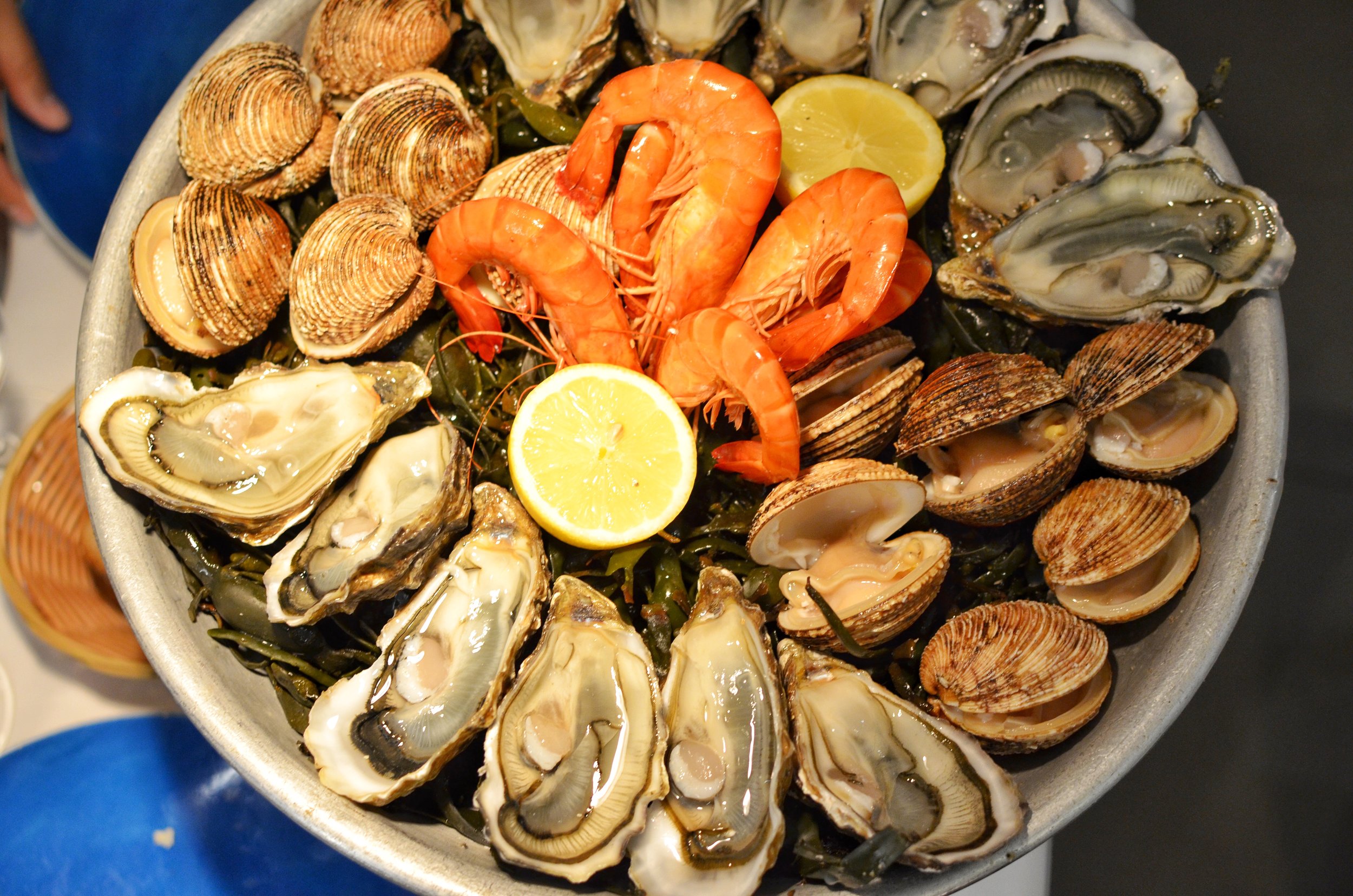 Oysters, clams and tiger prawns- This entire dish was incredible and I highly recommend you dedicate an evening to eating this.