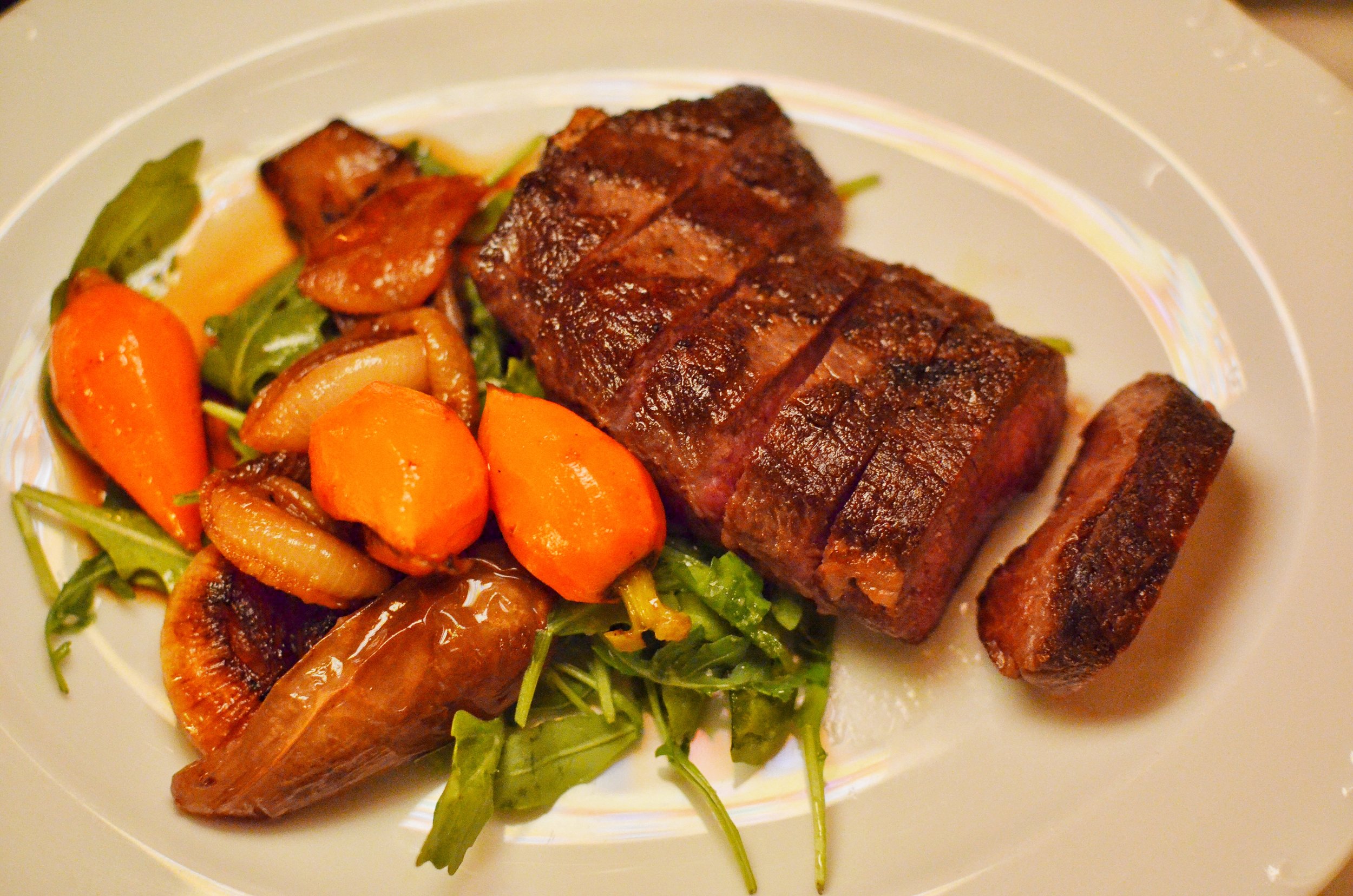 Roasted lamb, chermoula
