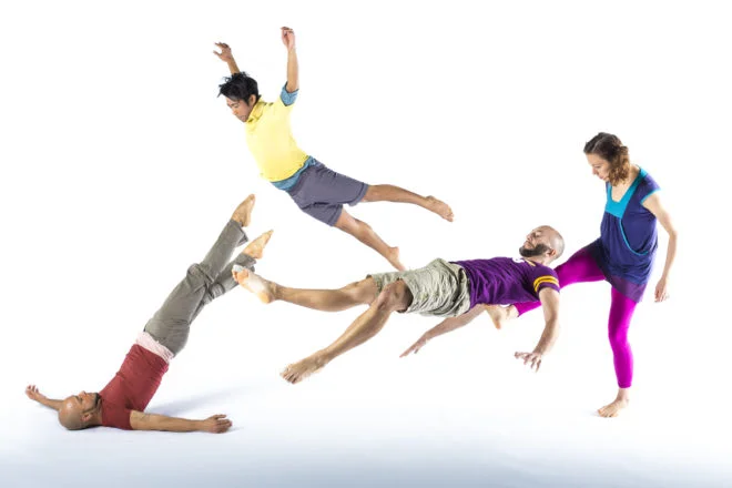 Lucky Plush Productions dancers in “Cinderbox 2.0." Photo by Benjamin Wardell.