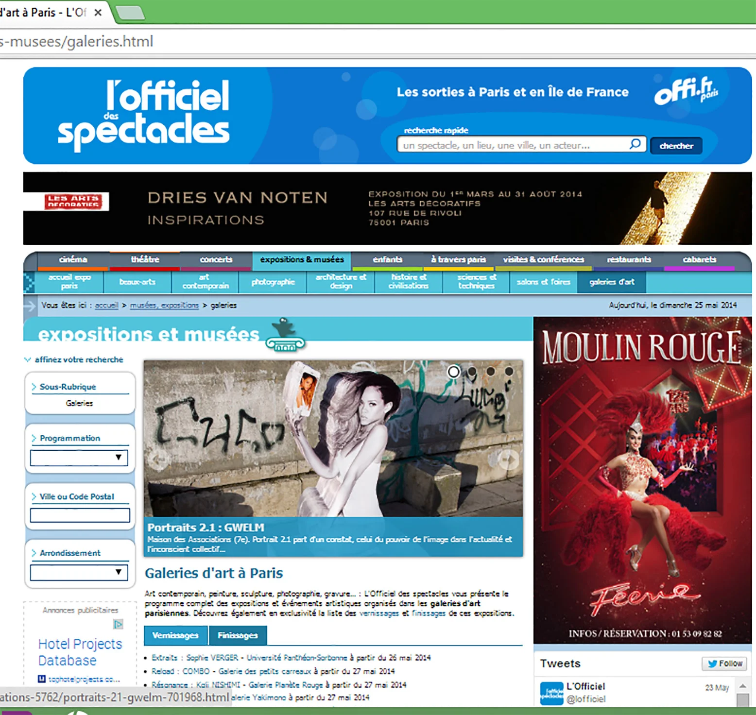 Officiel des Spectacles